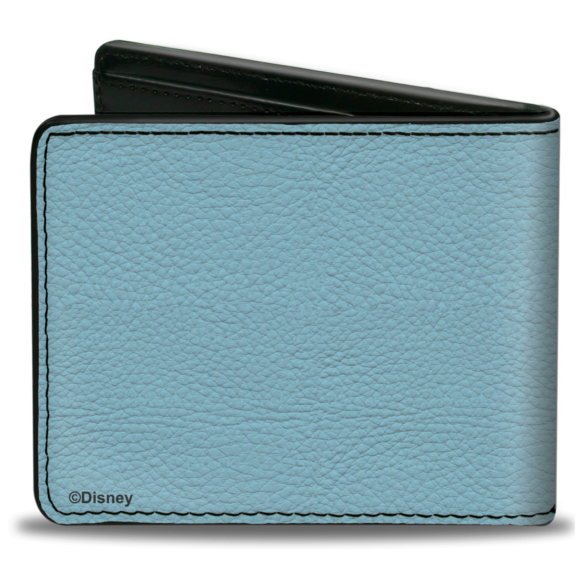 Bi-Fold Wallet - Frozen Olaf Face Character Close-Up Light Blue Bi-Fold Wallets Disney