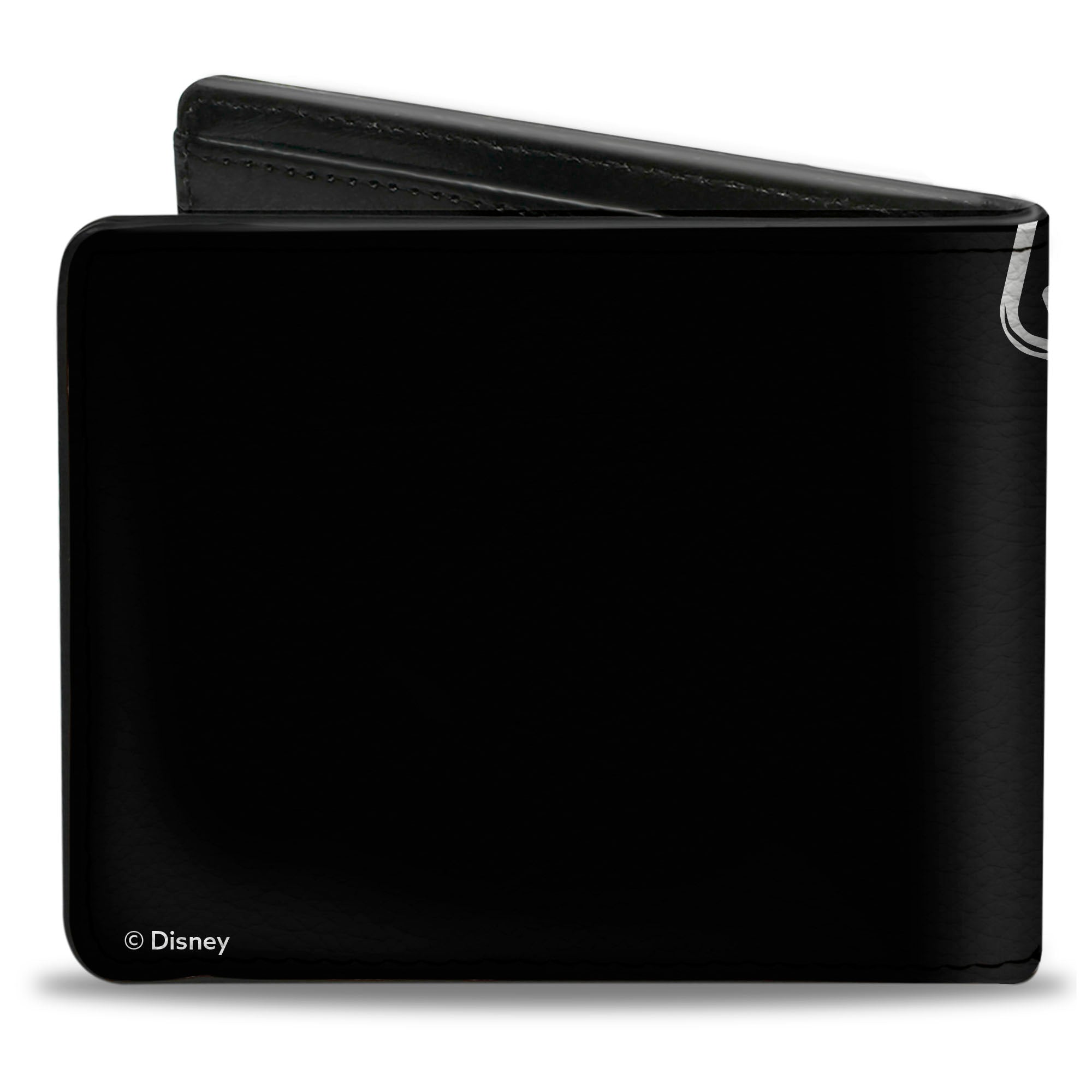 Bi-Fold Wallet - STITCH and LEROY Chains Pose Black/Gray Bi-Fold Wallets Lilo and Stitch