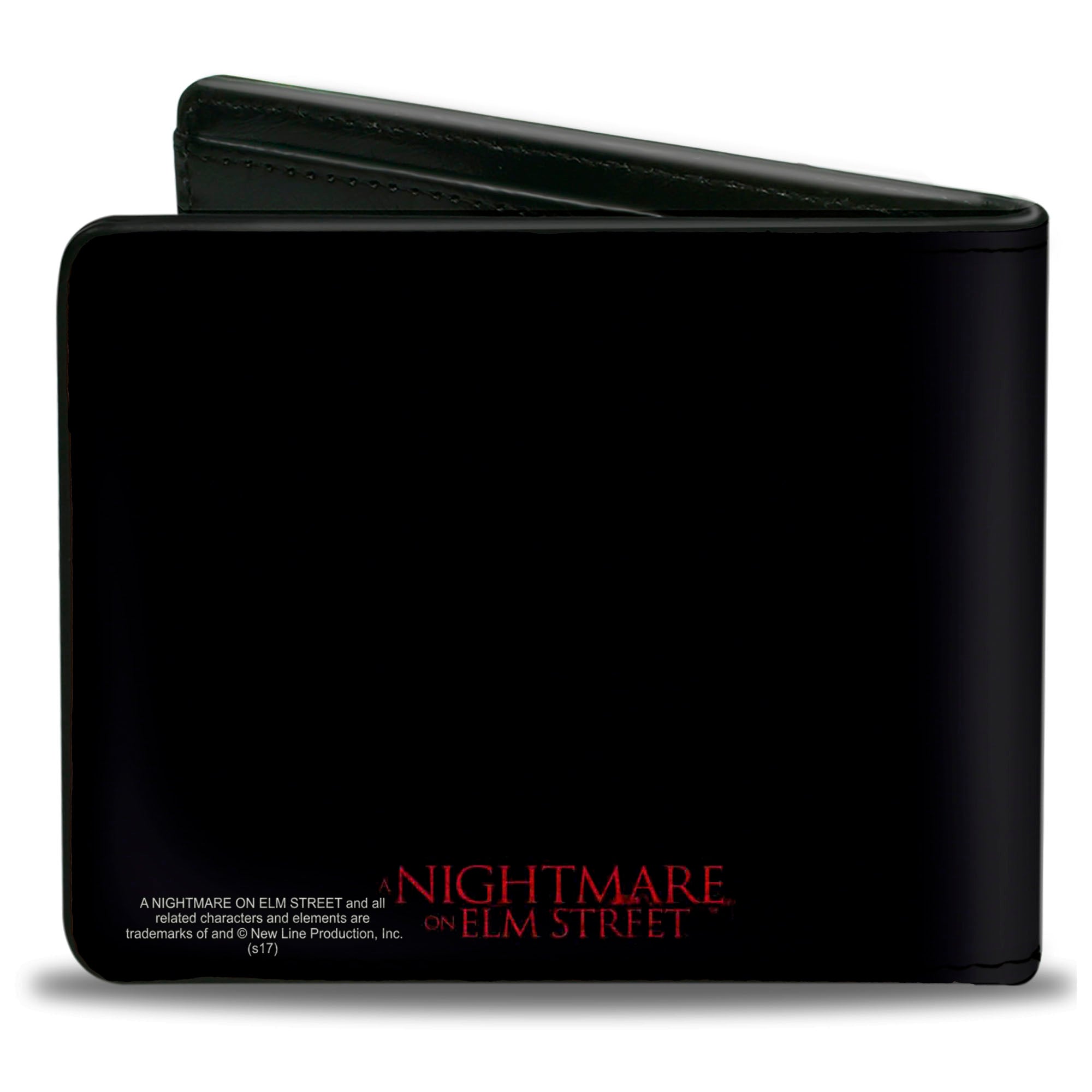 Bi-Fold Wallet - Freddy's Hand NEVER SLEEP AGAIN + A NIGHTMARE ON ELM STREET Black Red Bi-Fold Wallets A Nightmare on Elm Street