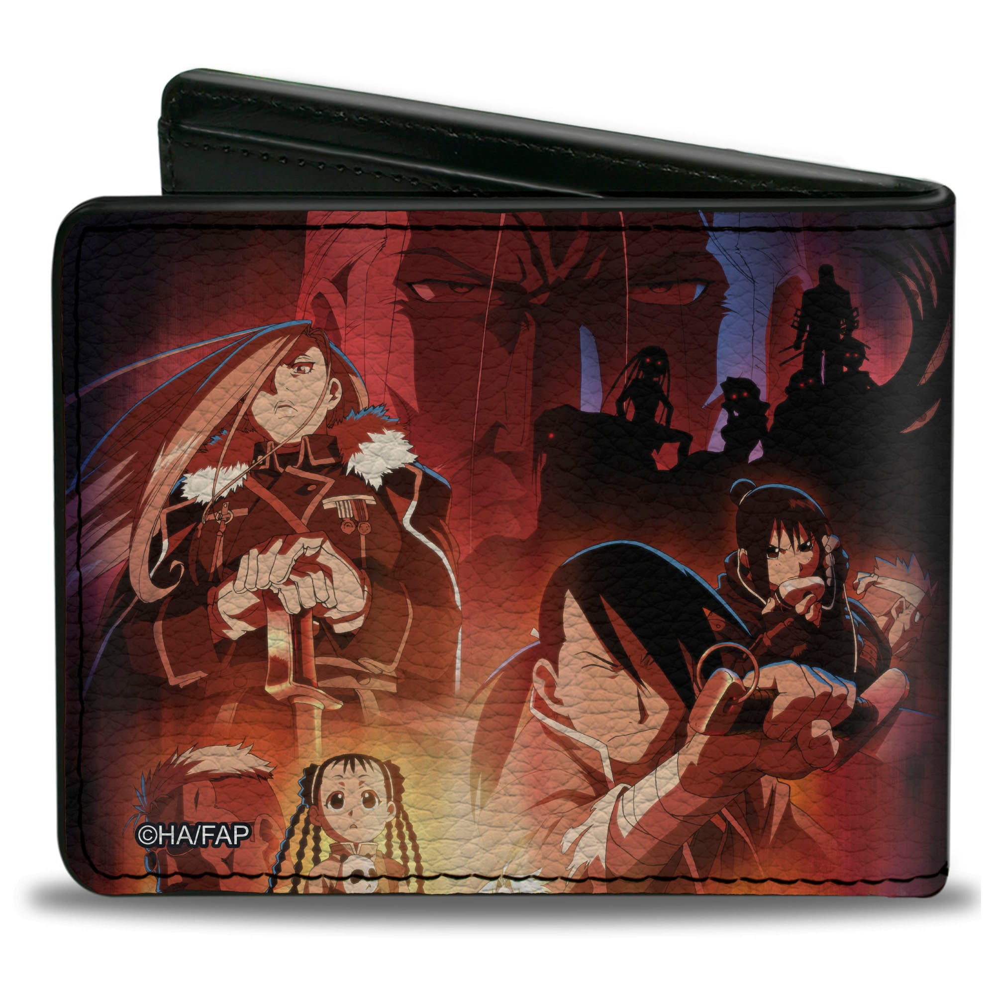 Bi-Fold Wallet - FULLMETAL ALCHEMIST BROTHERHOOD Characters Pose Collage Bi-Fold Wallets Fullmetal Alchemist