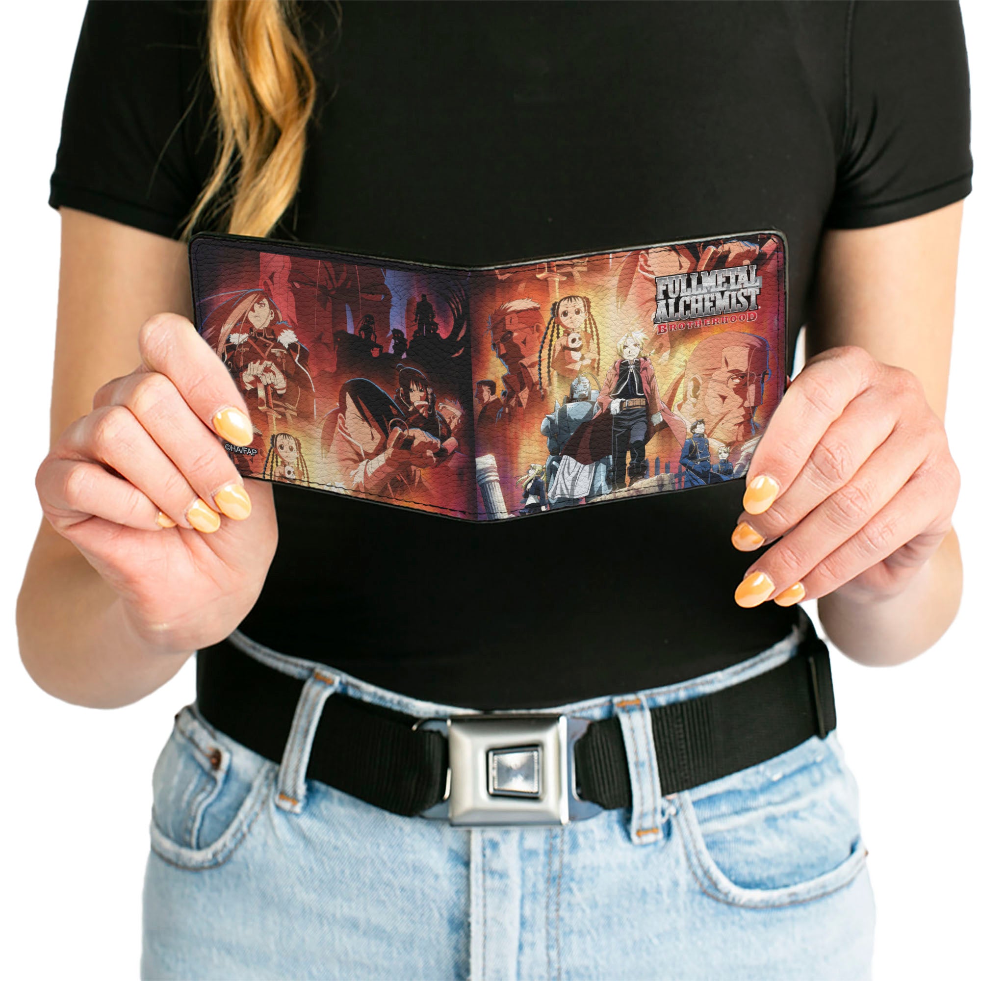 Bi-Fold Wallet - FULLMETAL ALCHEMIST BROTHERHOOD Characters Pose Collage Bi-Fold Wallets Fullmetal Alchemist
