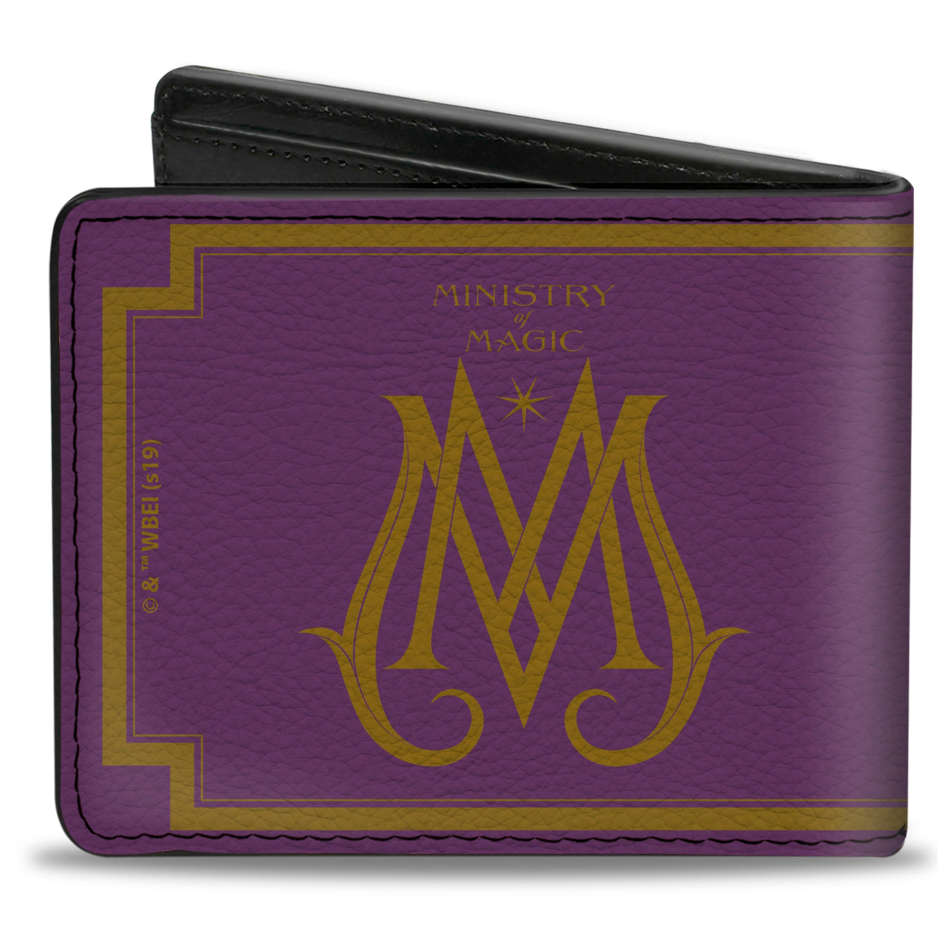 Bi-Fold Wallet - Fantastic Beasts The Crimes of Grindelwald MINISTRY OF MAGIC Icon Purple Gold Bi-Fold Wallets Fantastic Beasts and Where to Find Them