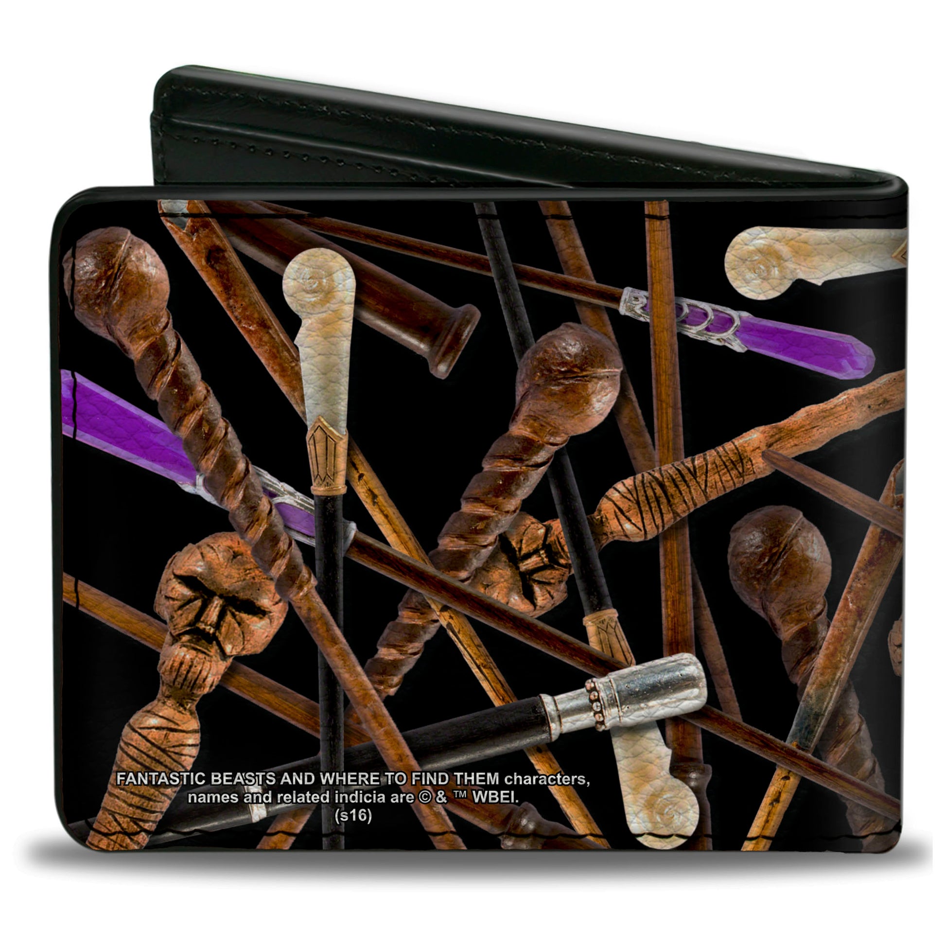 Bi-Fold Wallet - Fantastic Beasts and Where to Find Them Wands Scattered Bi-Fold Wallets Fantastic Beasts and Where to Find Them