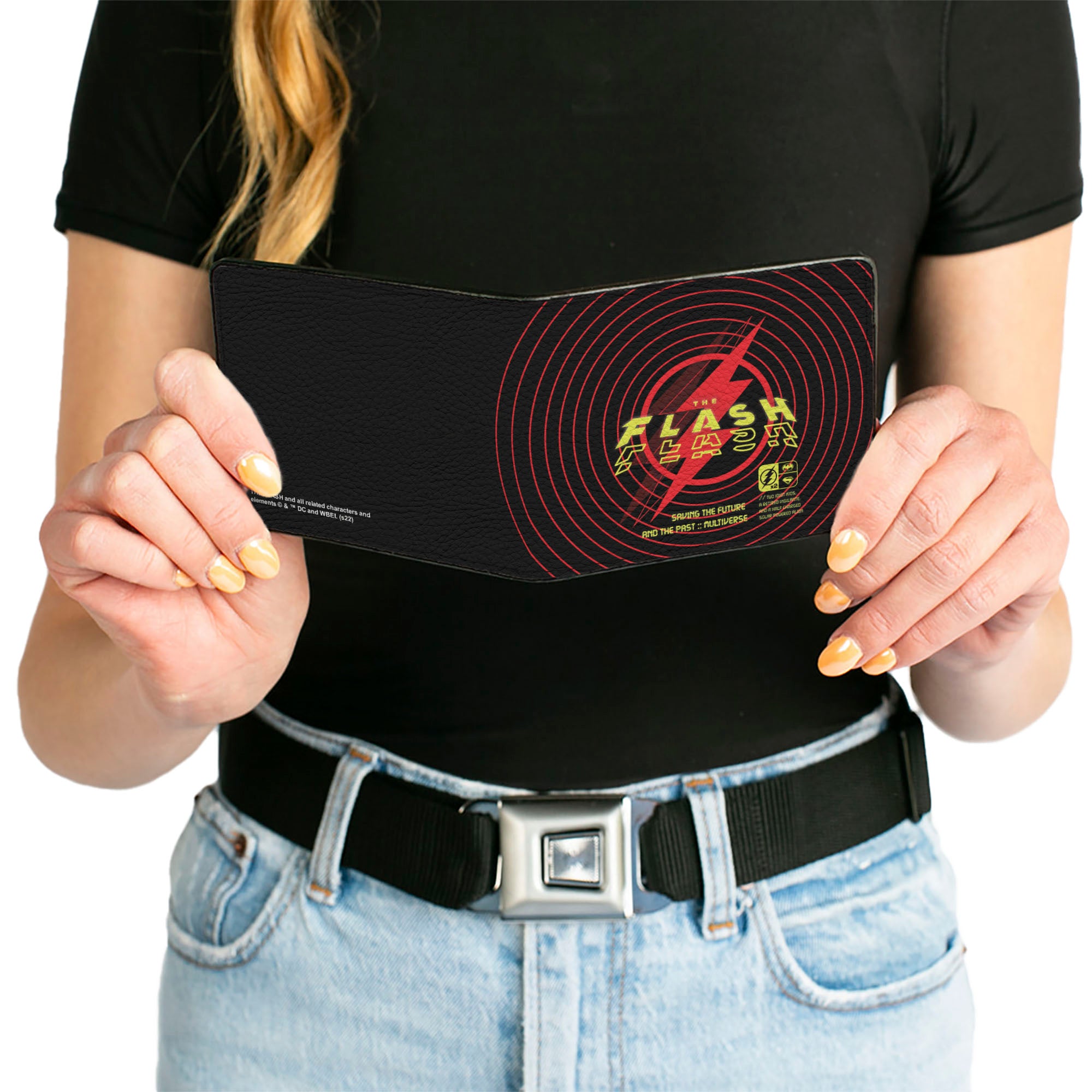 Bi-Fold Wallet - THE FLASH Signal Logo Black/Red/Yellow Bi-Fold Wallets DC Comics