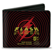 Bi-Fold Wallet - THE FLASH Signal Logo Black/Red/Yellow Bi-Fold Wallets DC Comics