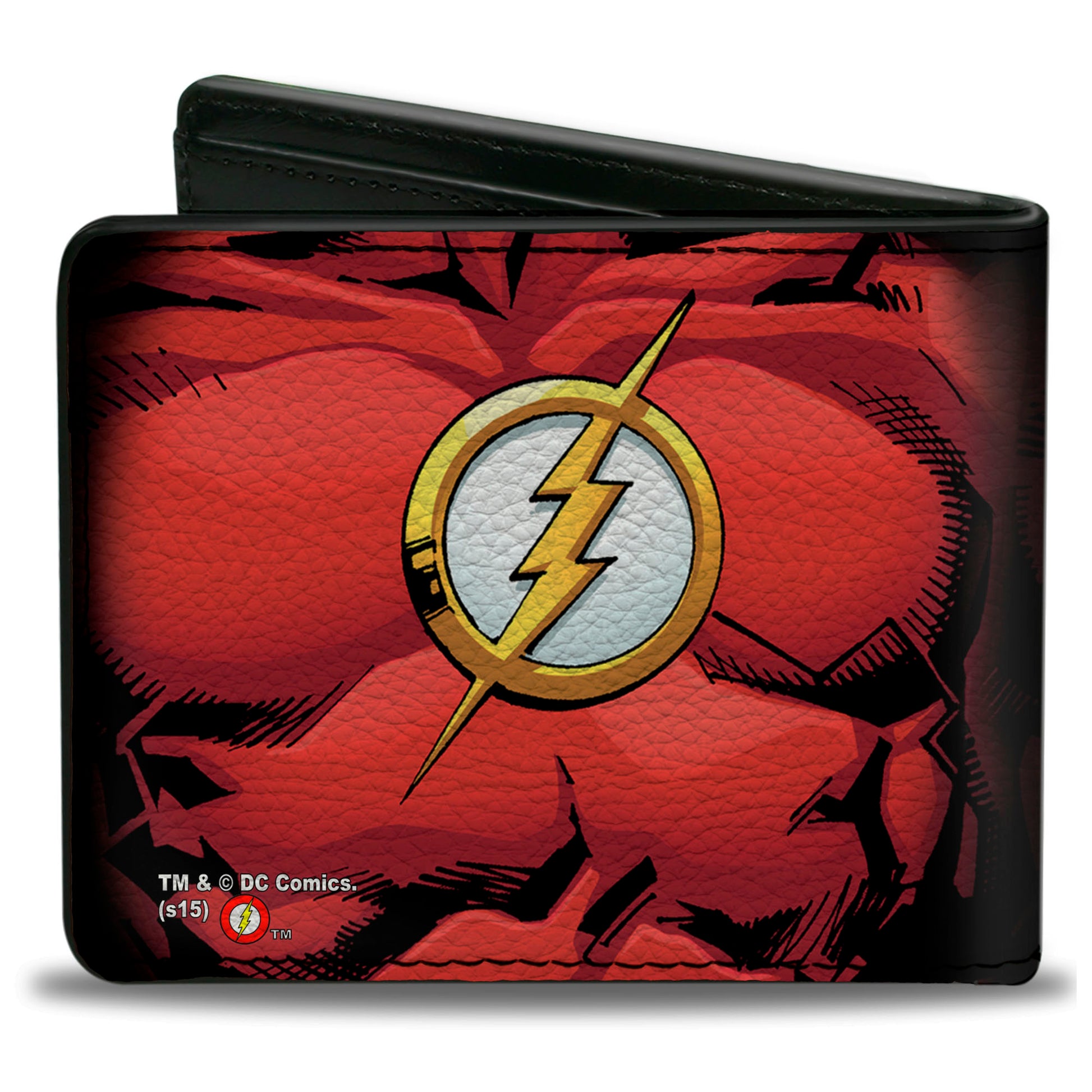 Bi-Fold Wallet - Flash Chest Logo Bi-Fold Wallets DC Comics