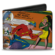 Bi-Fold Wallet - Classic FLASH COMICS Issue #1 Introducing Flash Cover Pose Bi-Fold Wallets DC Comics