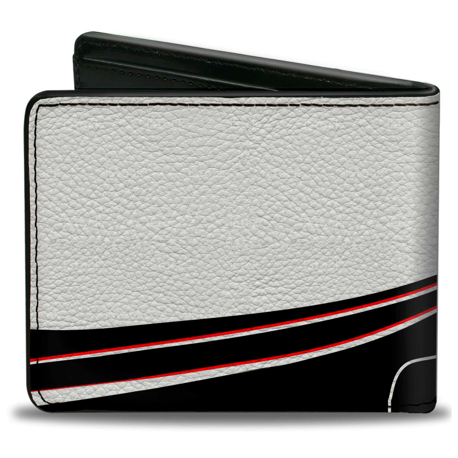 Bi-Fold Wallet - COBRA JET Flaming Cobra White Black Red Blue Bi-Fold Wallets Ford