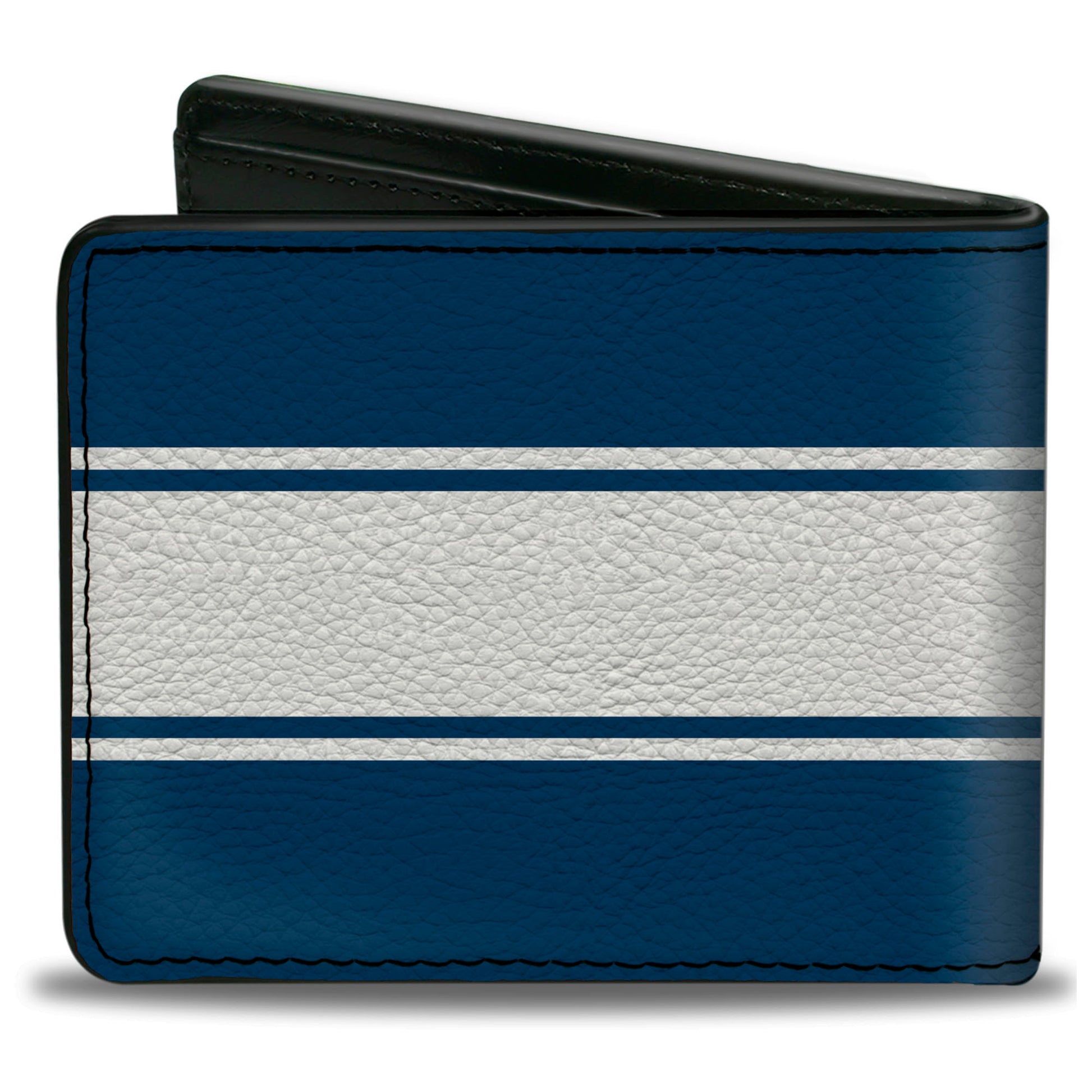 Bi-Fold Wallet - Ford Mustang GT CS Stripe Blue White Bi-Fold Wallets Ford