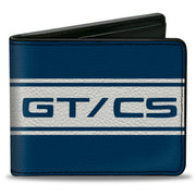Bi-Fold Wallet - Ford Mustang GT CS Stripe Blue White Bi-Fold Wallets Ford