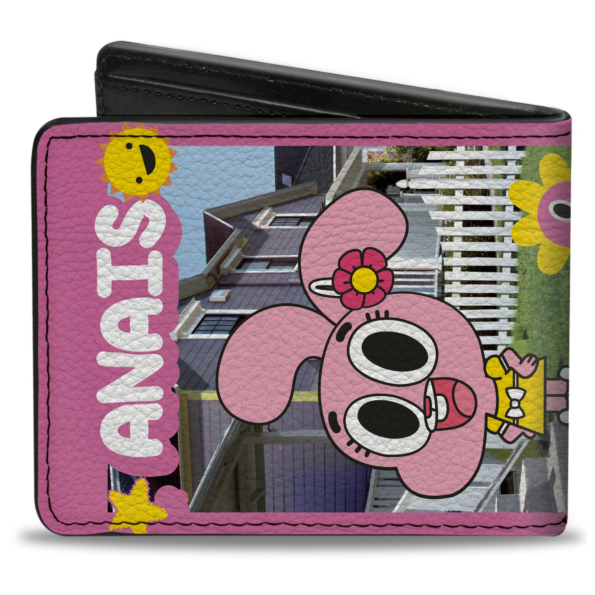 Bi-Fold Wallet - The Amazing World of Gumball ANAIS CHILD GENIUS Poses Pinks Bi-Fold Wallets The Amazing World of Gumball