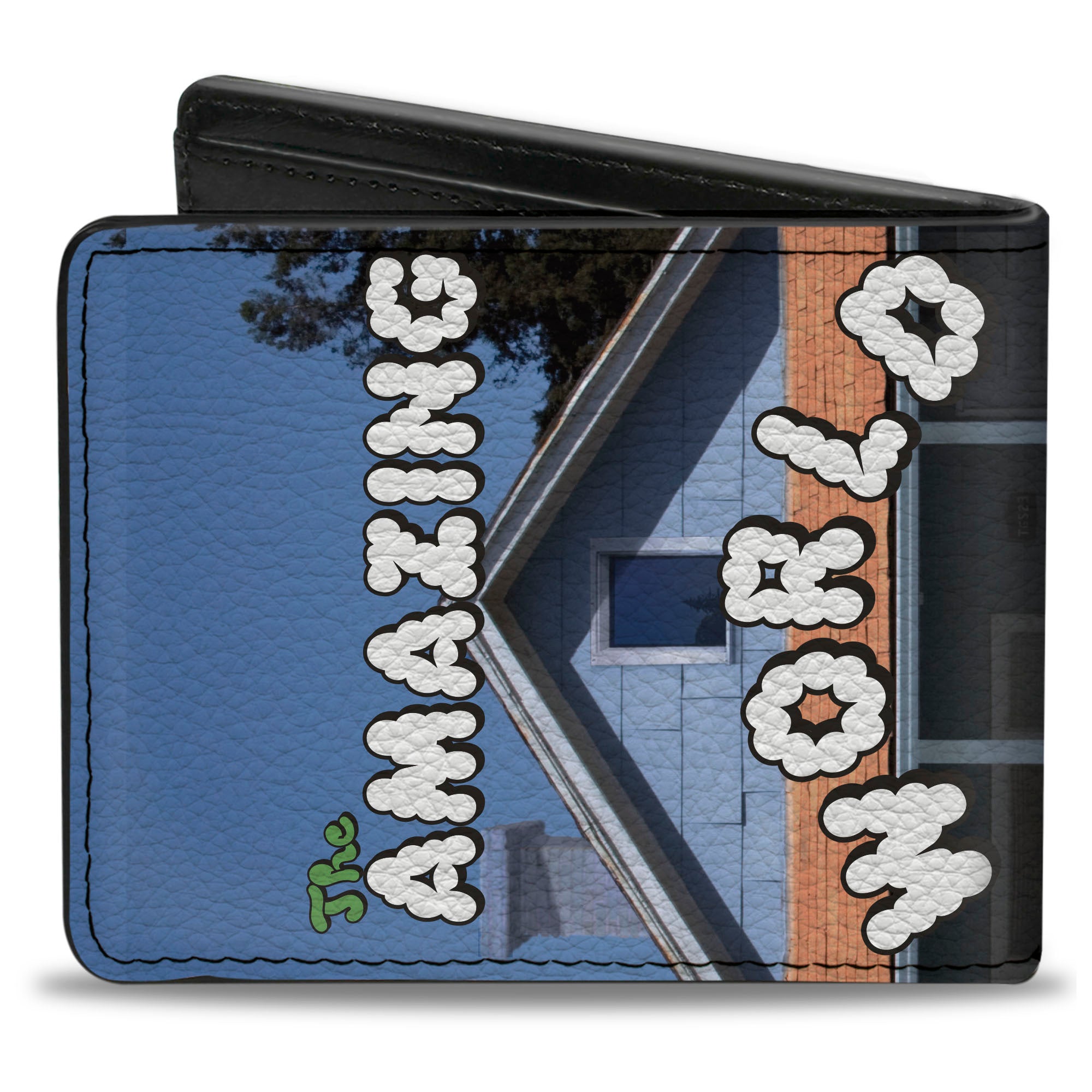 Bi-Fold Wallet - THE AMAZING WORLD OF GUMBALL Text and House Pose