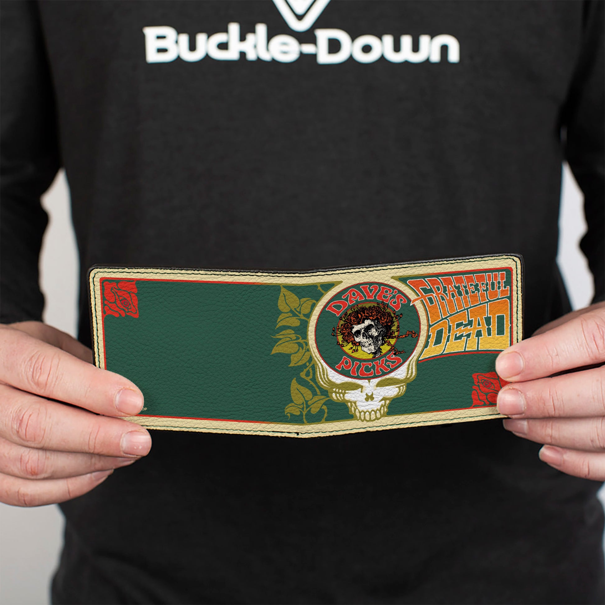 Bi-Fold Wallet - Grateful Dead Dave's Picks Bonus 2012 Capital Centre, Landover Cover Art Bi-Fold Wallets Grateful Dead