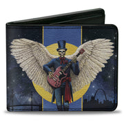 Bi-Fold Wallet - Grateful Dead Dave's Picks Volume Six San Francisco and St. Louis Skeleton Cover Art Bi-Fold Wallets Grateful Dead