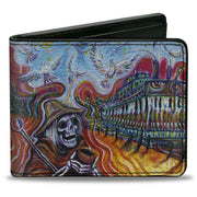 Bi-Fold Wallet - Grateful Dead Dave's Picks Volume 15 Municipal Auditorium Nashville Cover Art Bi-Fold Wallets Grateful Dead