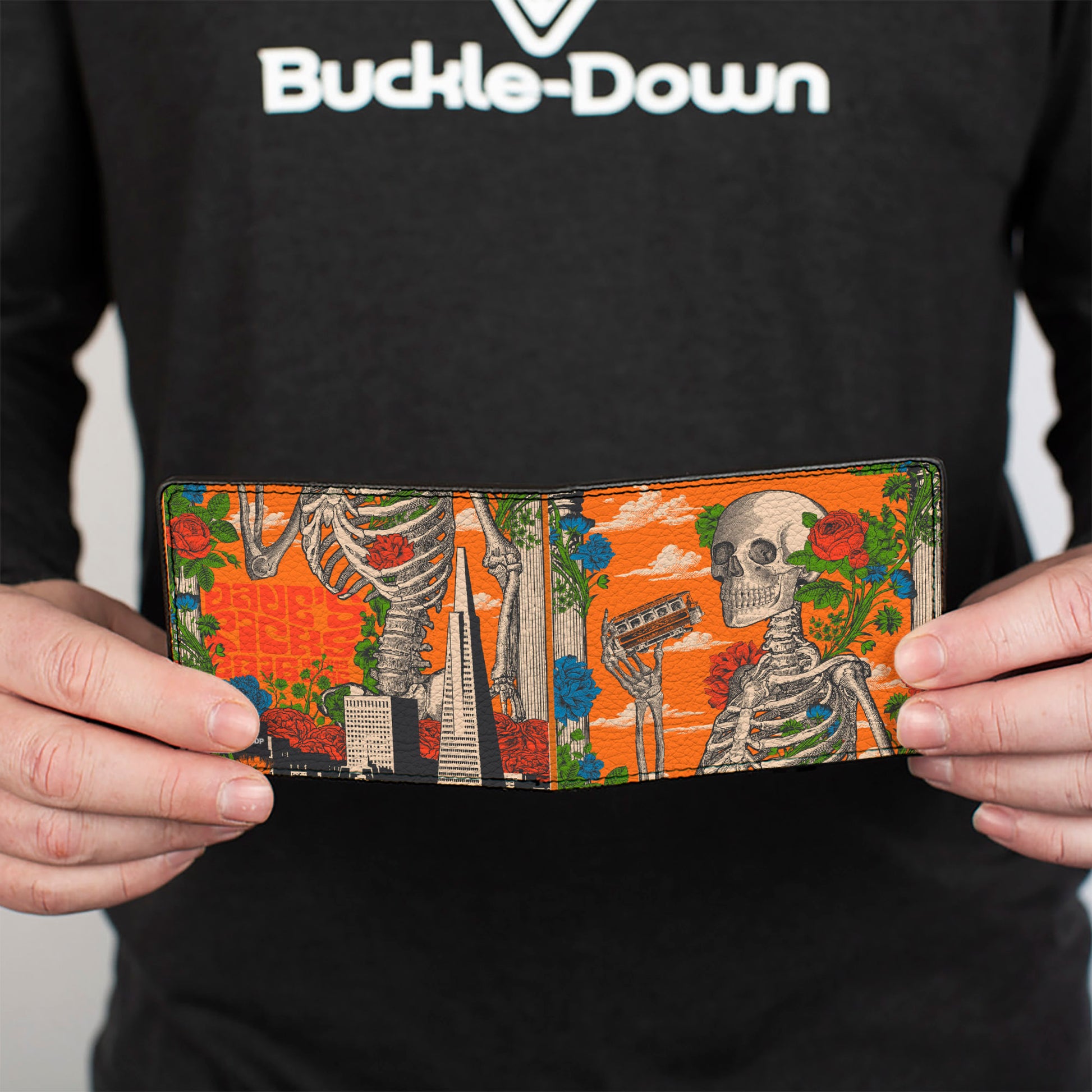 Bi-Fold Wallet - Grateful Dead Dave's Picks Volume 18 Orpheum San Francisco Cover Art Bi-Fold Wallets Grateful Dead