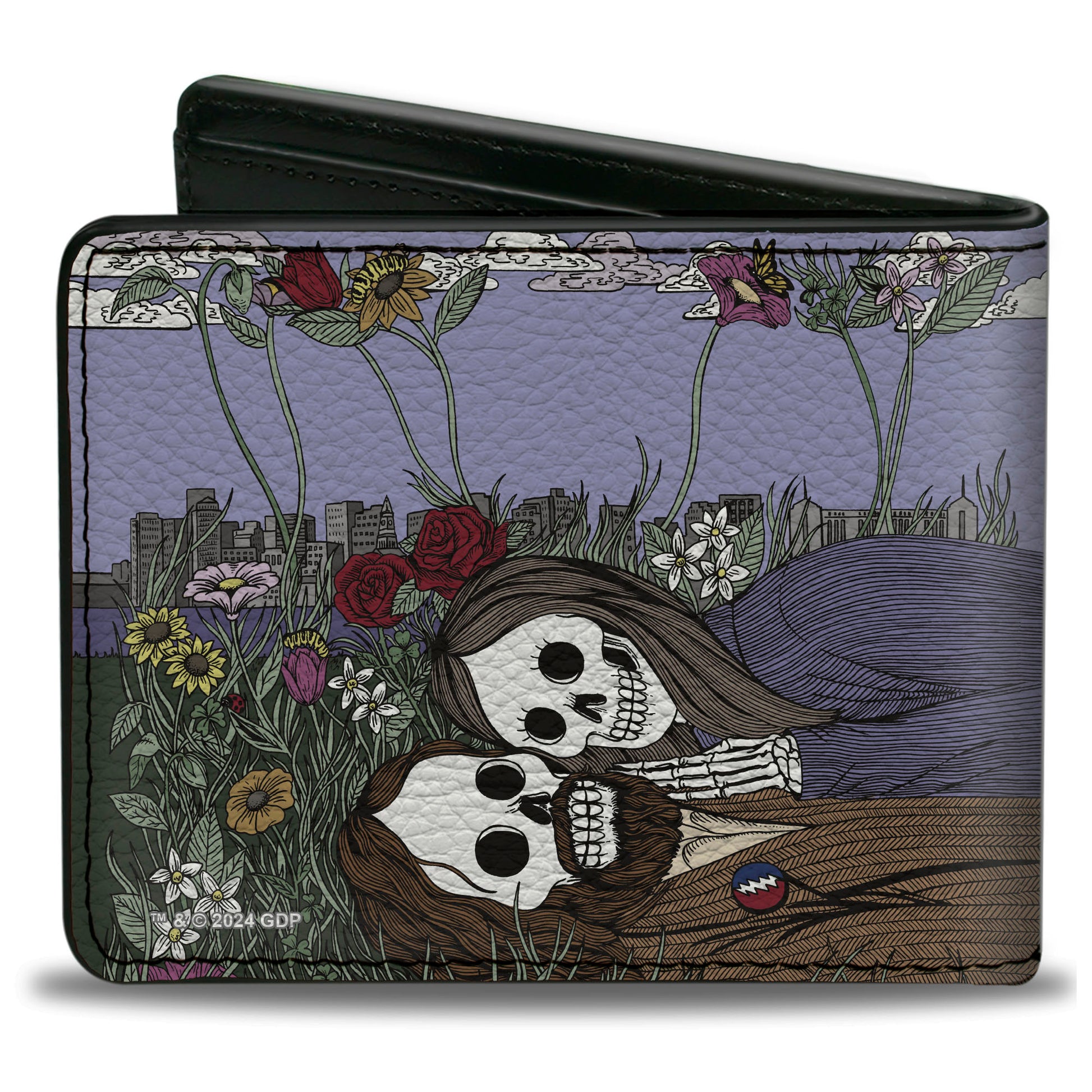 Bi-Fold Wallet - Grateful Dead Dave's Picks Volume 21 Boston Garden Dead Heads Cover Art Bi-Fold Wallets Grateful Dead