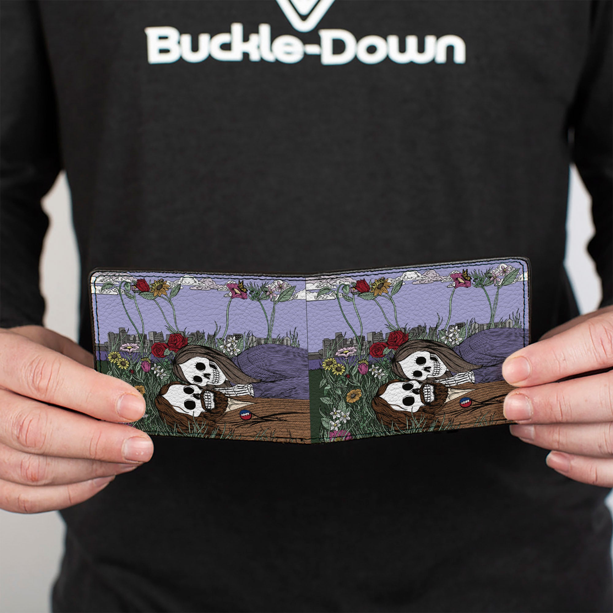 Bi-Fold Wallet - Grateful Dead Dave's Picks Volume 21 Boston Garden Dead Heads Cover Art Bi-Fold Wallets Grateful Dead