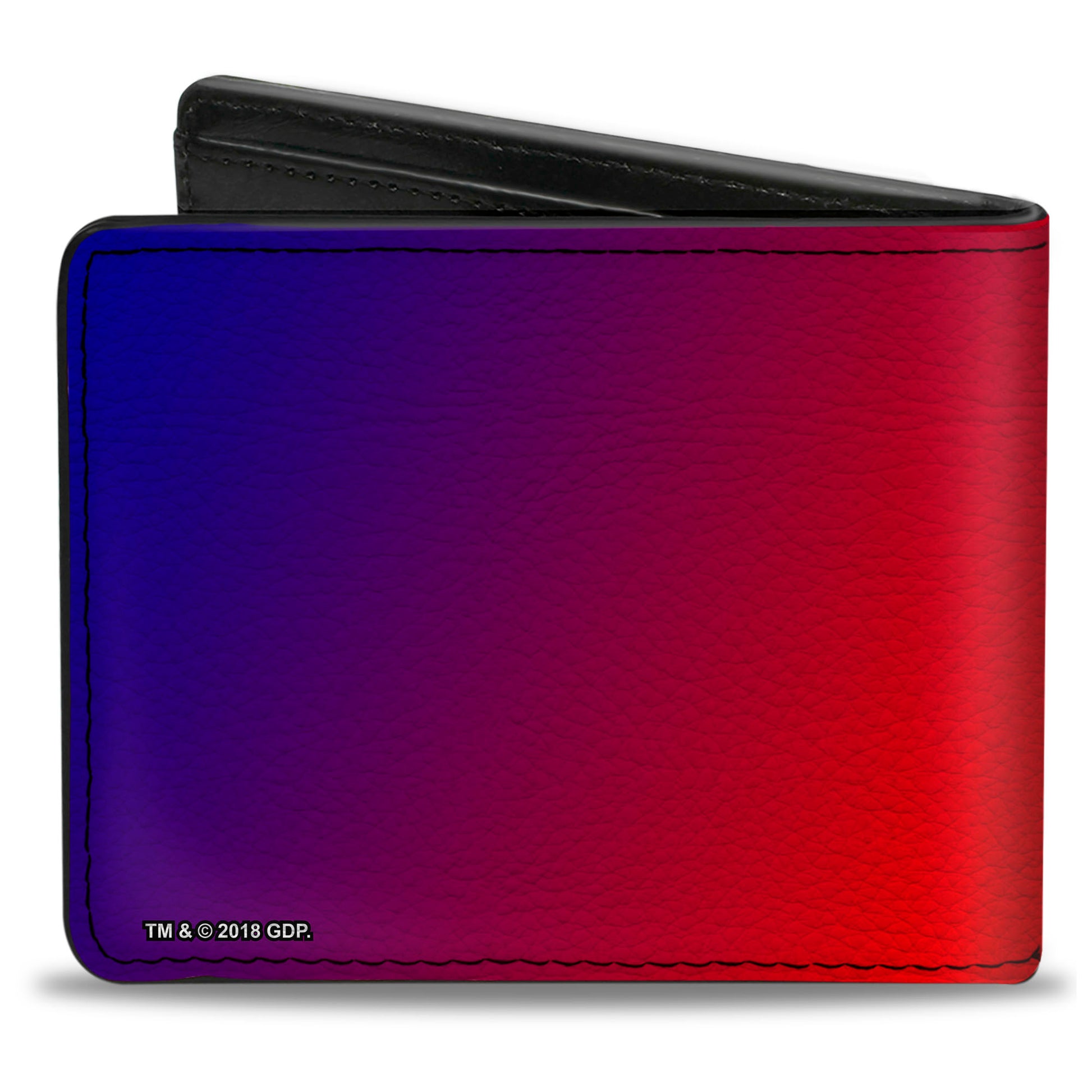 Bi-Fold Wallet - Skull & Roses Rays Ombre Orange Reds Blues Bi-Fold Wallets Grateful Dead