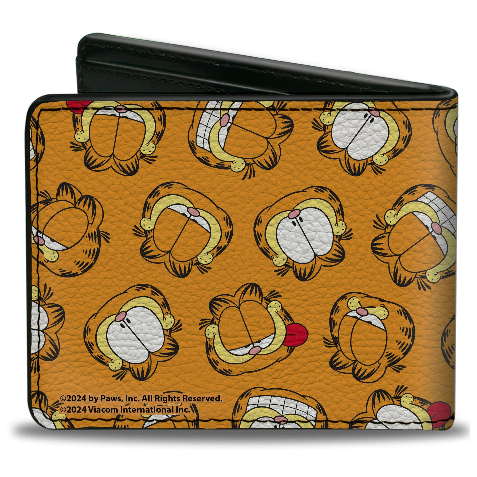 Bi-Fold Wallet - Garfield Expressions Scattered Orange Bi-Fold Wallets Nickelodeon