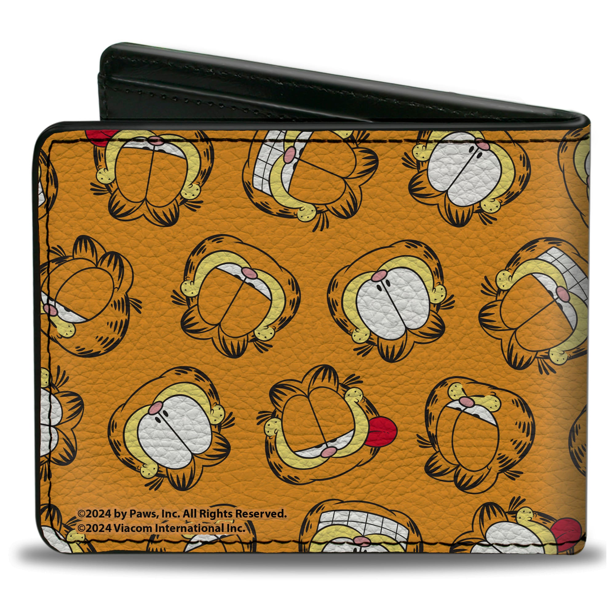 Bi-Fold Wallet - Garfield Expressions Scattered Orange Bi-Fold Wallets Nickelodeon