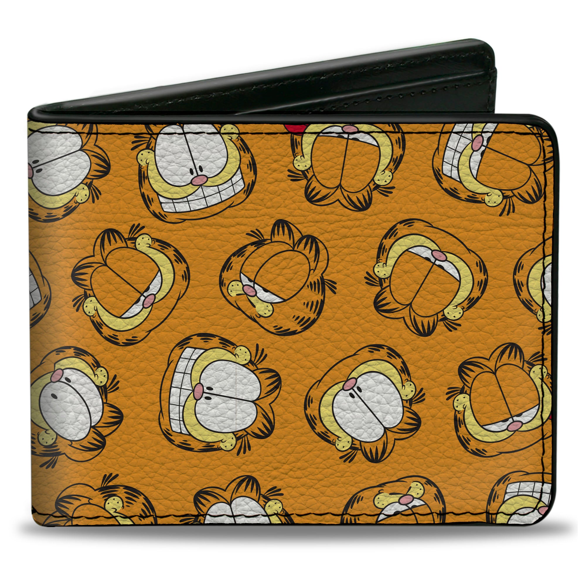 Bi-Fold Wallet - Garfield Expressions Scattered Orange Bi-Fold Wallets Nickelodeon