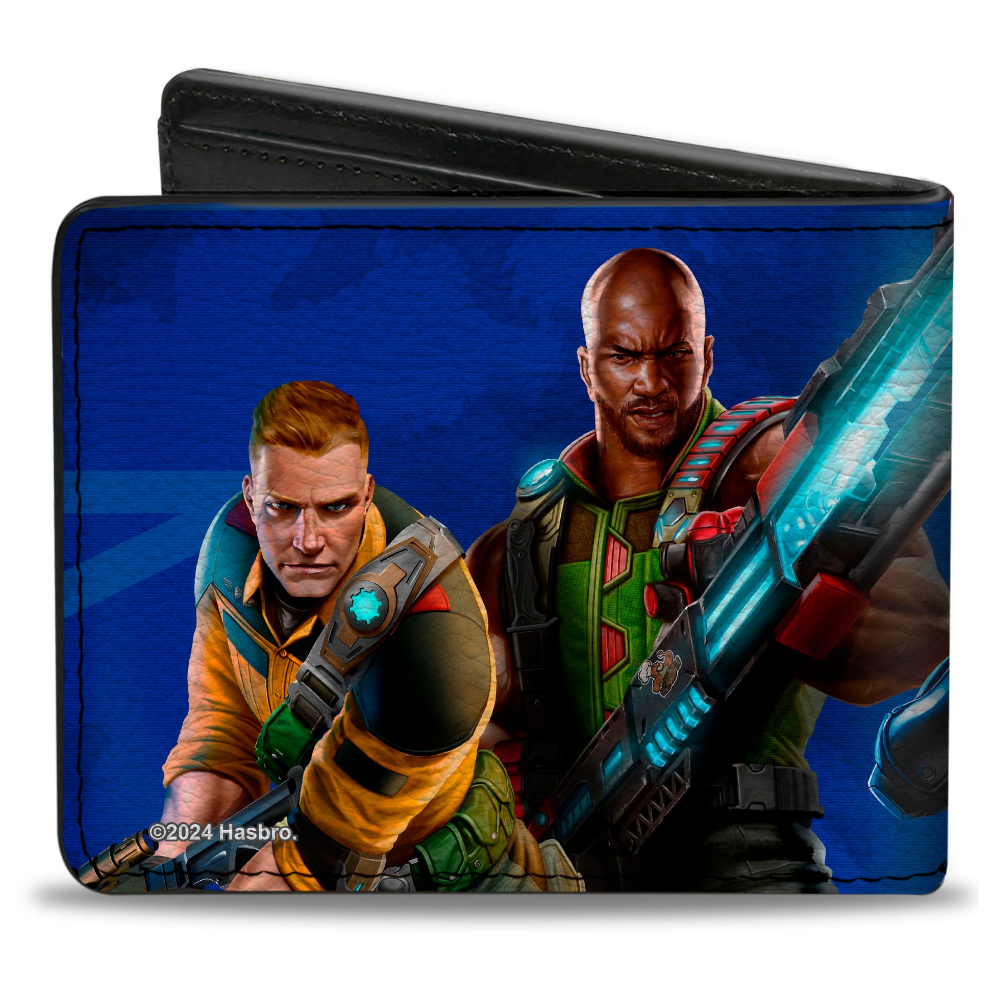 Bi-Fold Wallet - GI Joe Unit Agents Group Pose and Logo Blues Bi-Fold Wallets GI Joe