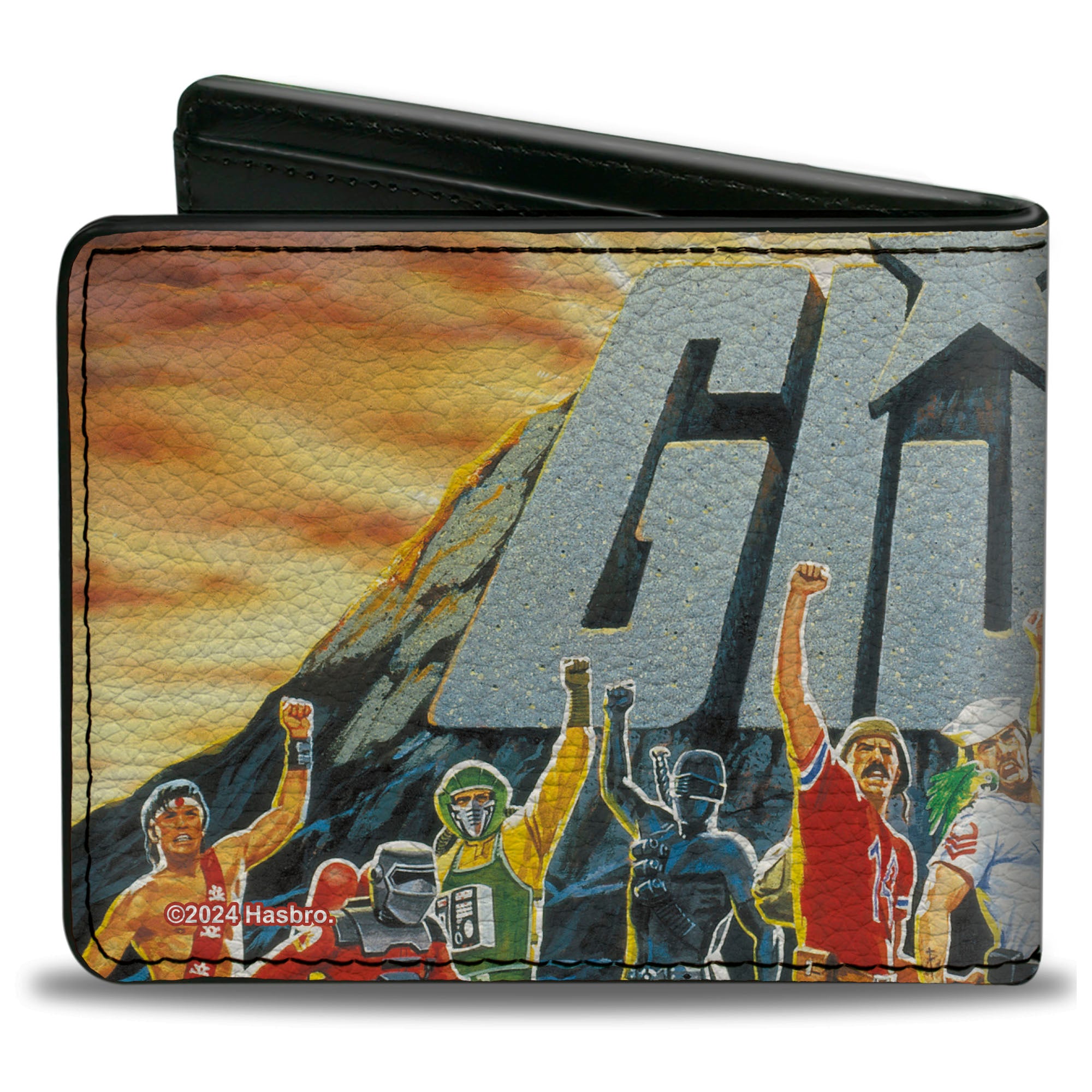 Bi-Fold Wallet - GI JOE Retro Yo Joe Stone Group Pose Bi-Fold Wallets GI Joe