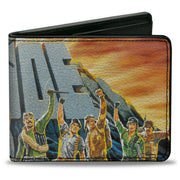 Bi-Fold Wallet - GI JOE Retro Yo Joe Stone Group Pose Bi-Fold Wallets GI Joe