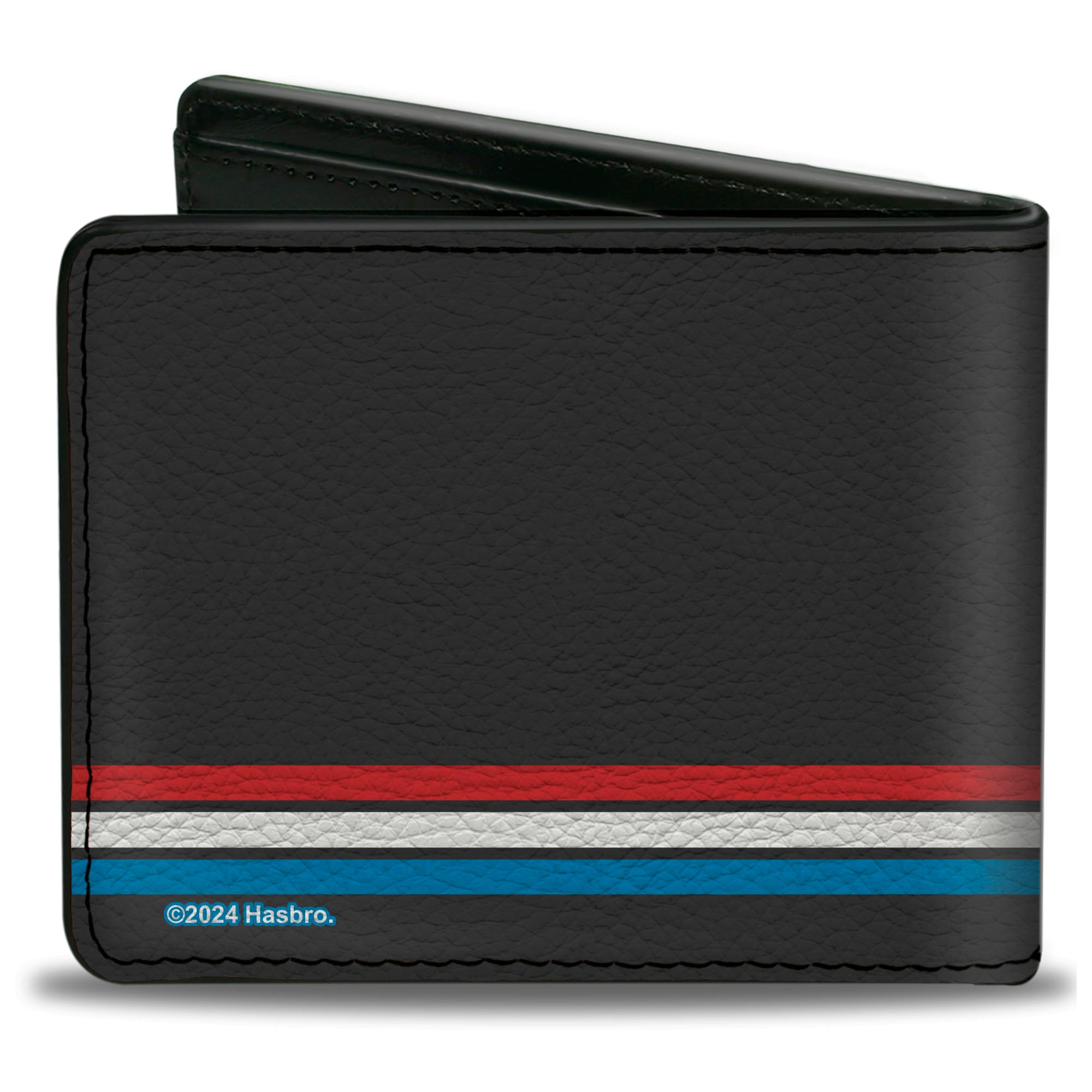Bi-Fold Wallet - GI JOE Title Logo Stripe Black/Red/White/Blue Bi-Fold Wallets GI Joe