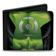 Bi-Fold Wallet - Green Lantern Chest Logo Bi-Fold Wallets DC Comics