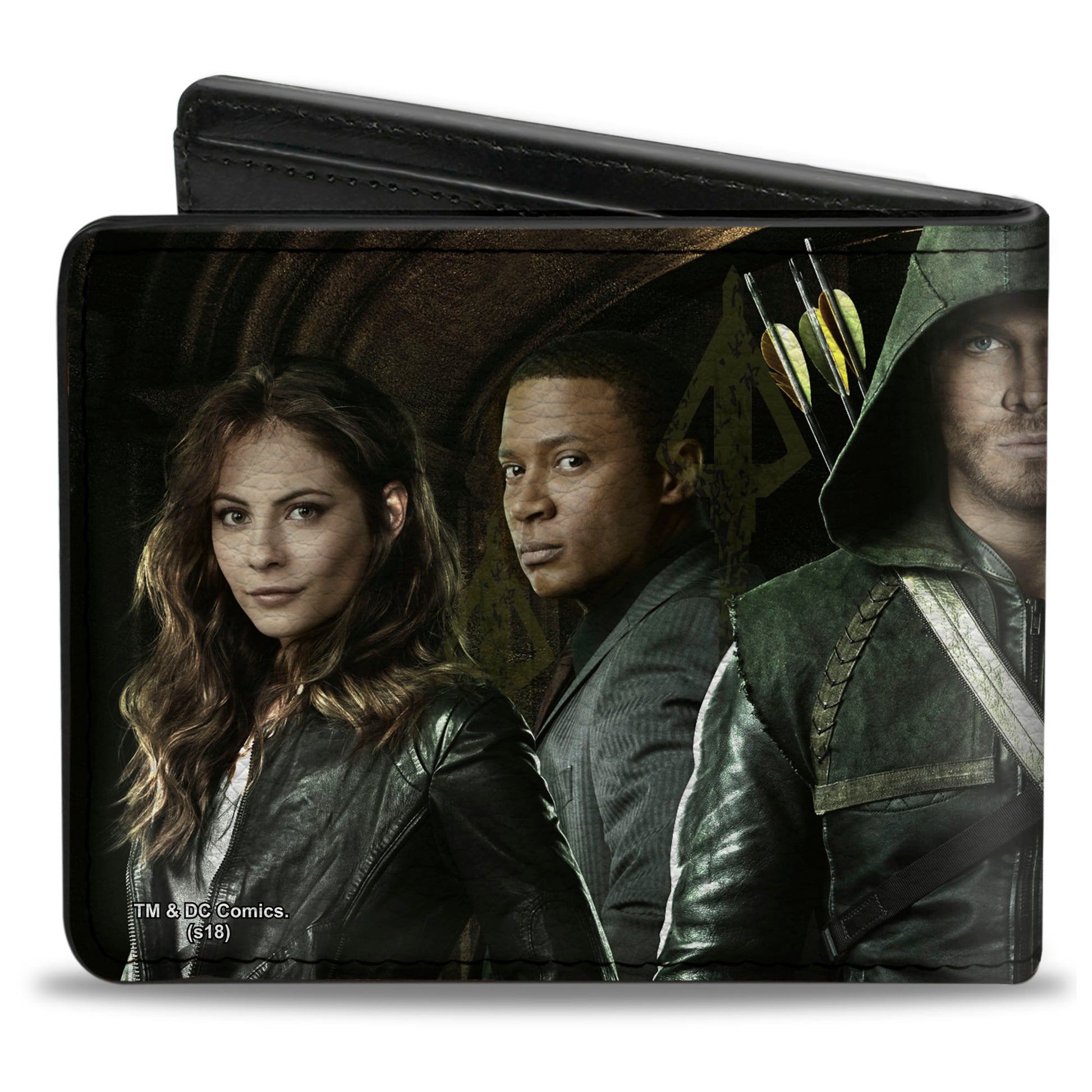 Bi-Fold Wallet - ARROW 5-Character Group Pose Bi-Fold Wallets DC Comics