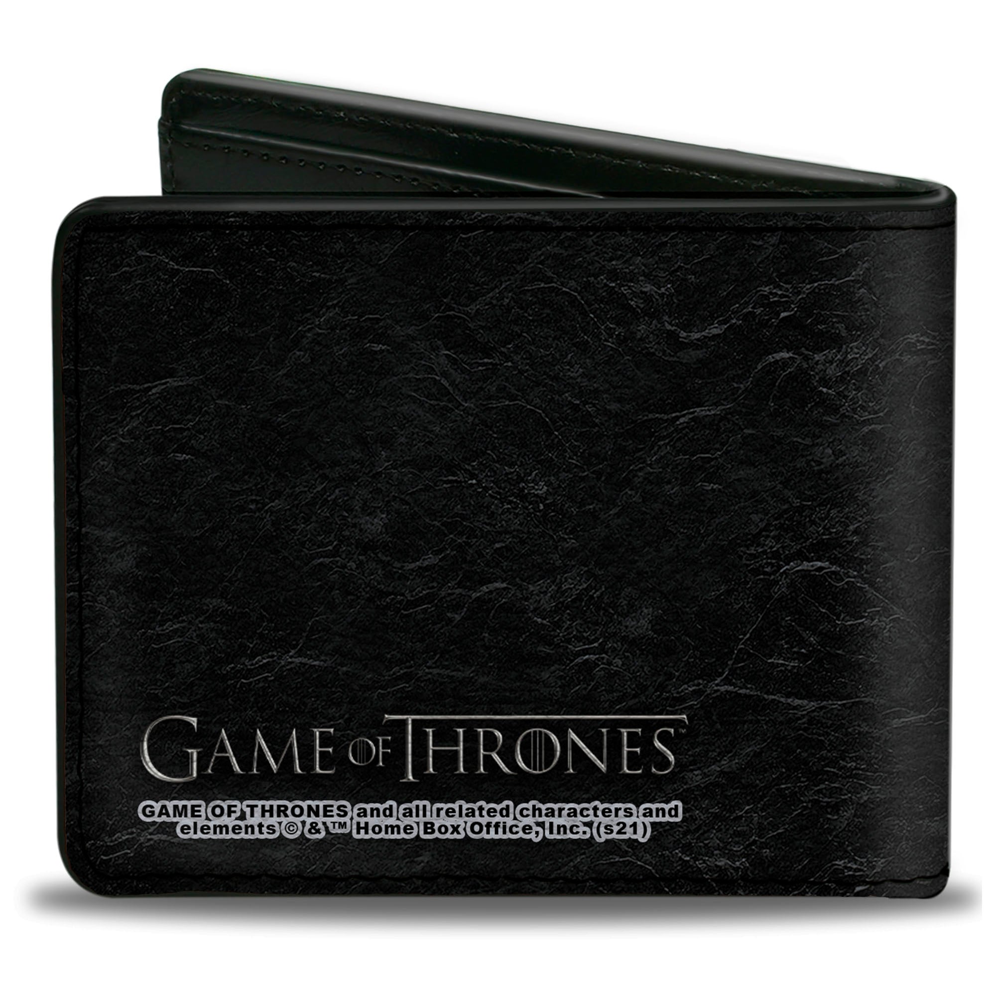 Bi-Fold Wallet - Game of Thrones HOUSE LANNISTER Rampant Lion Sigil Black Golds Bi-Fold Wallets Game of Thrones