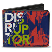 Bi-Fold Wallet - NERF DISRUPTOR ENGAGE Collage Blue/Red/White/Yellow Bi-Fold Wallets Nerf