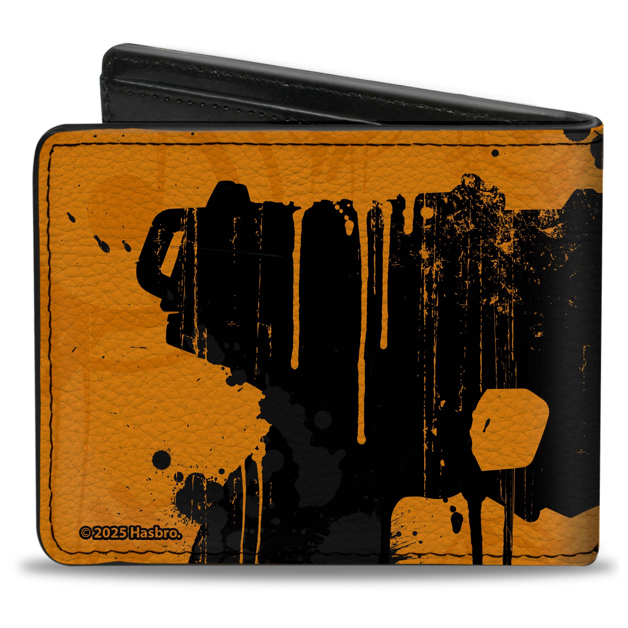Bi-Fold Wallet - NERF Blaster Splatter Orange/Black Bi-Fold Wallets Nerf