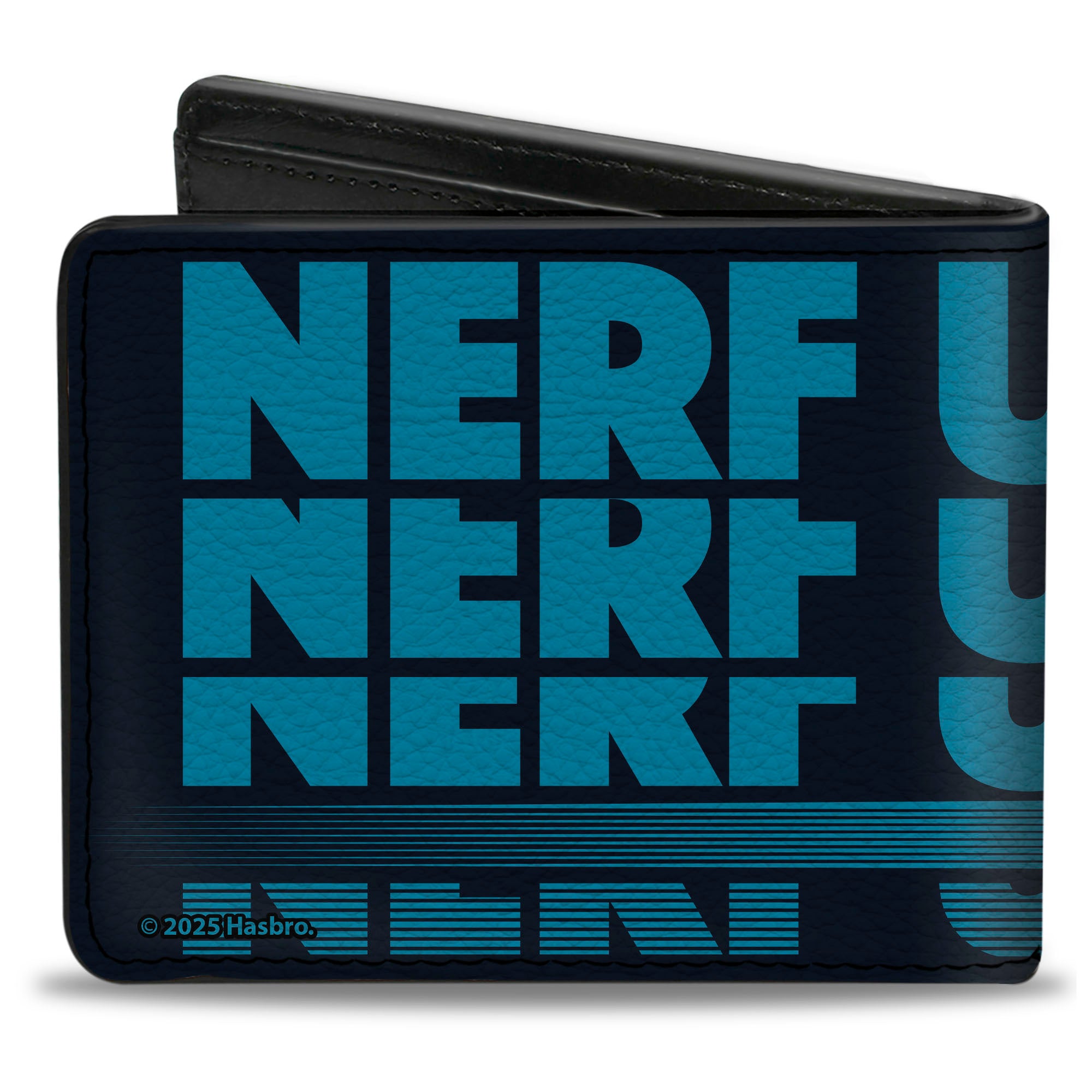 Bi-Fold Wallet - NERF UNITED Repeat and Dart Black/Blue/Orange Bi-Fold Wallets Nerf