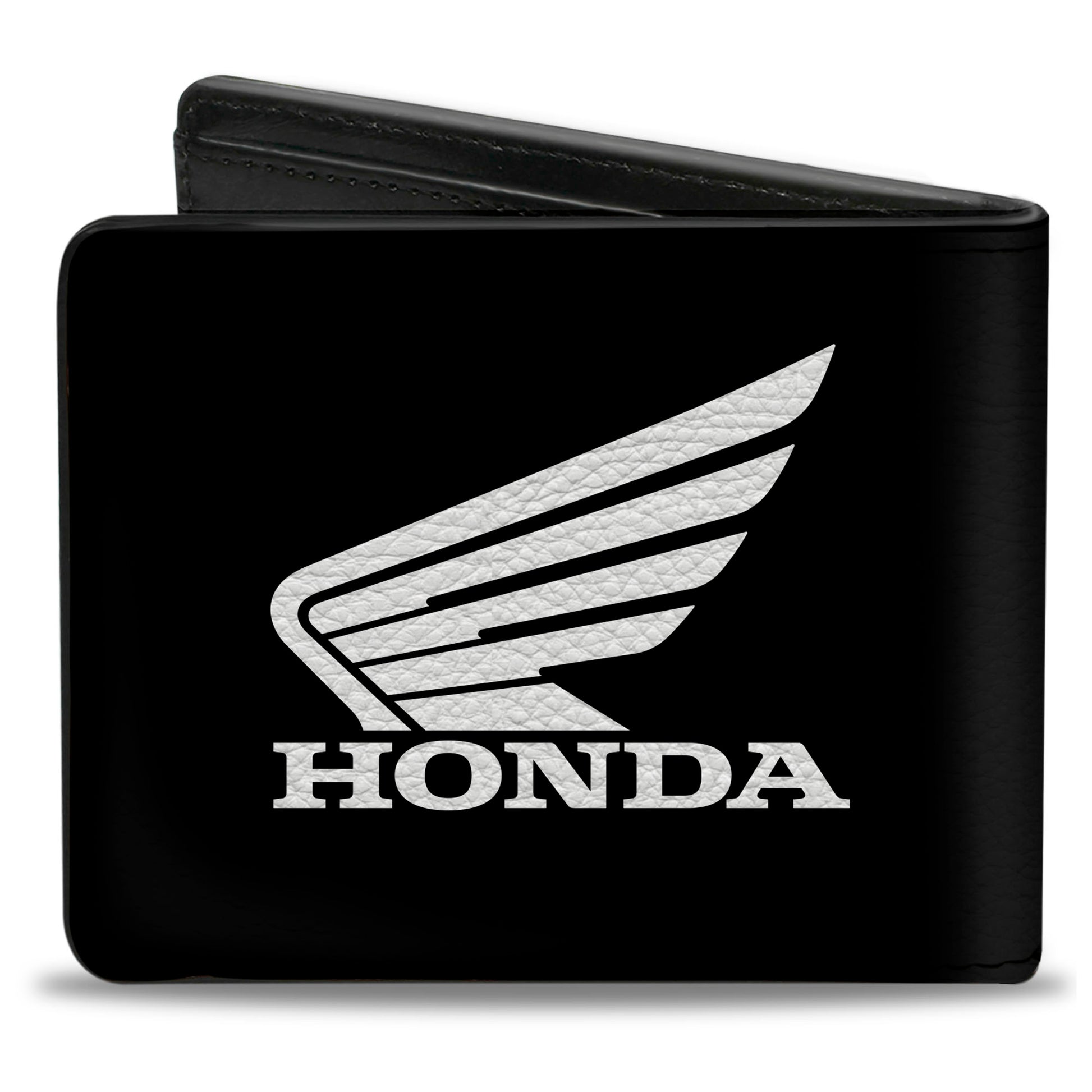 Bi-Fold Wallet - HONDA Motorcycle Black White Bi-Fold Wallets Honda Motorsports