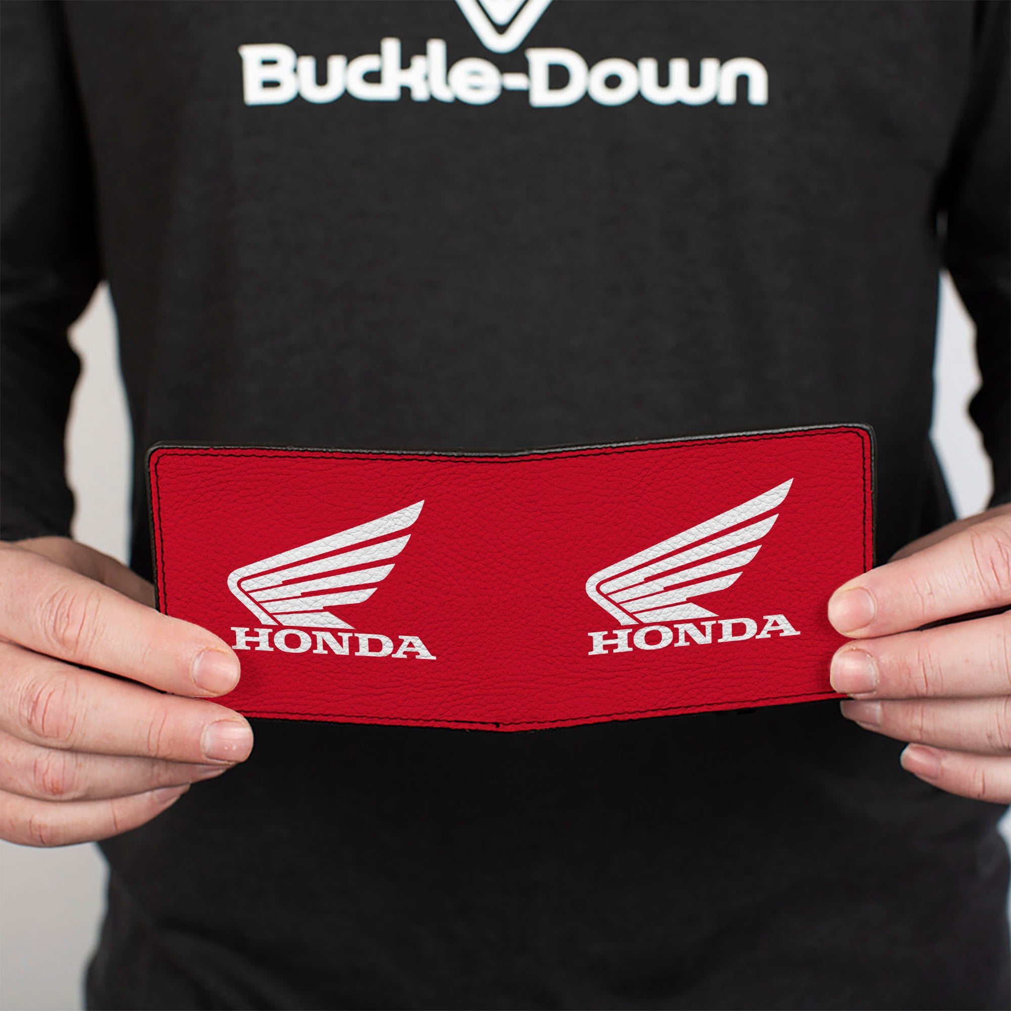 Bi-Fold Wallet - HONDA Motorcycle Red White Bi-Fold Wallets Honda Motorsports