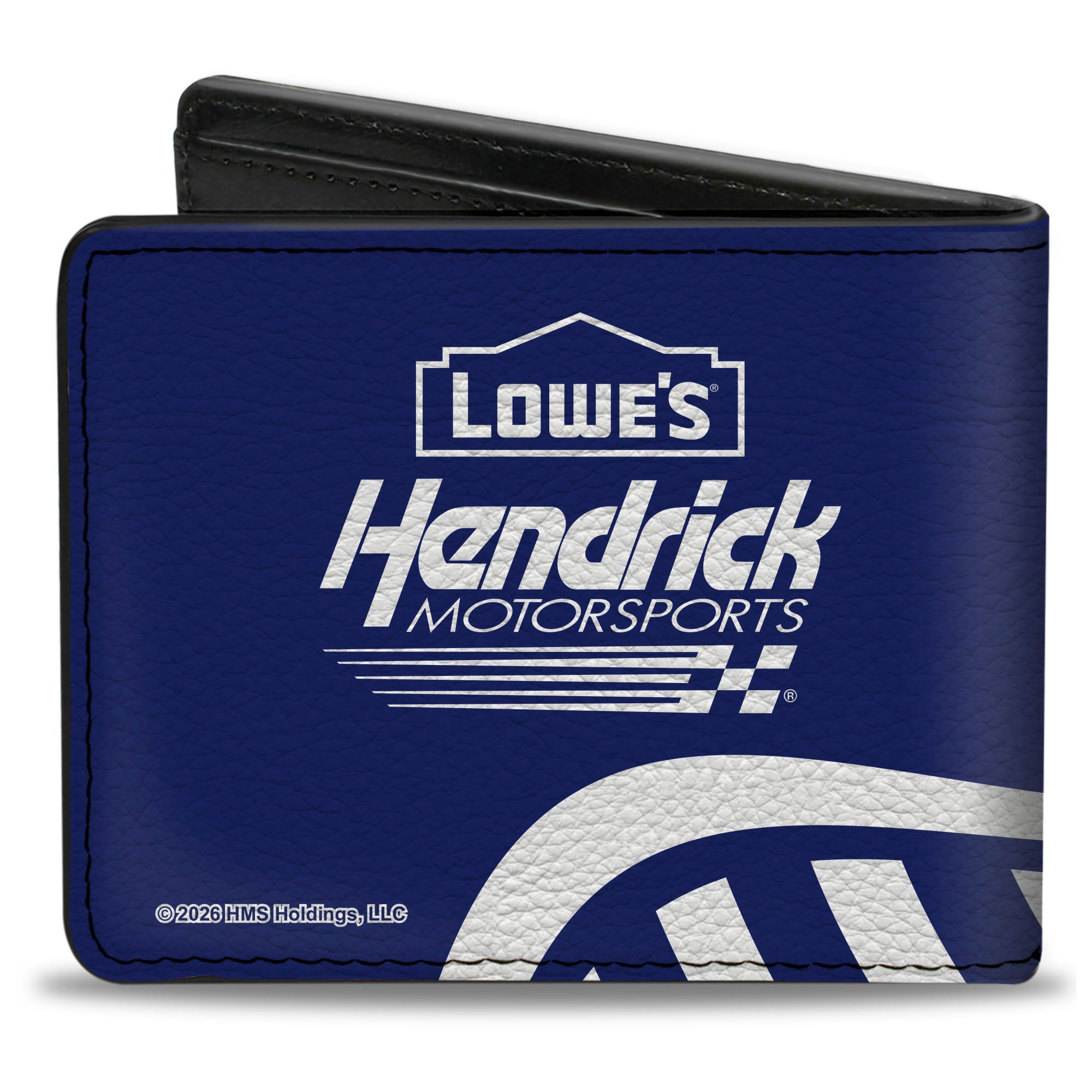 Bi-Fold Wallet - JIMMIE JOHNSON #48 LOWE'S Hendrick Motorsports Checker Blue/White