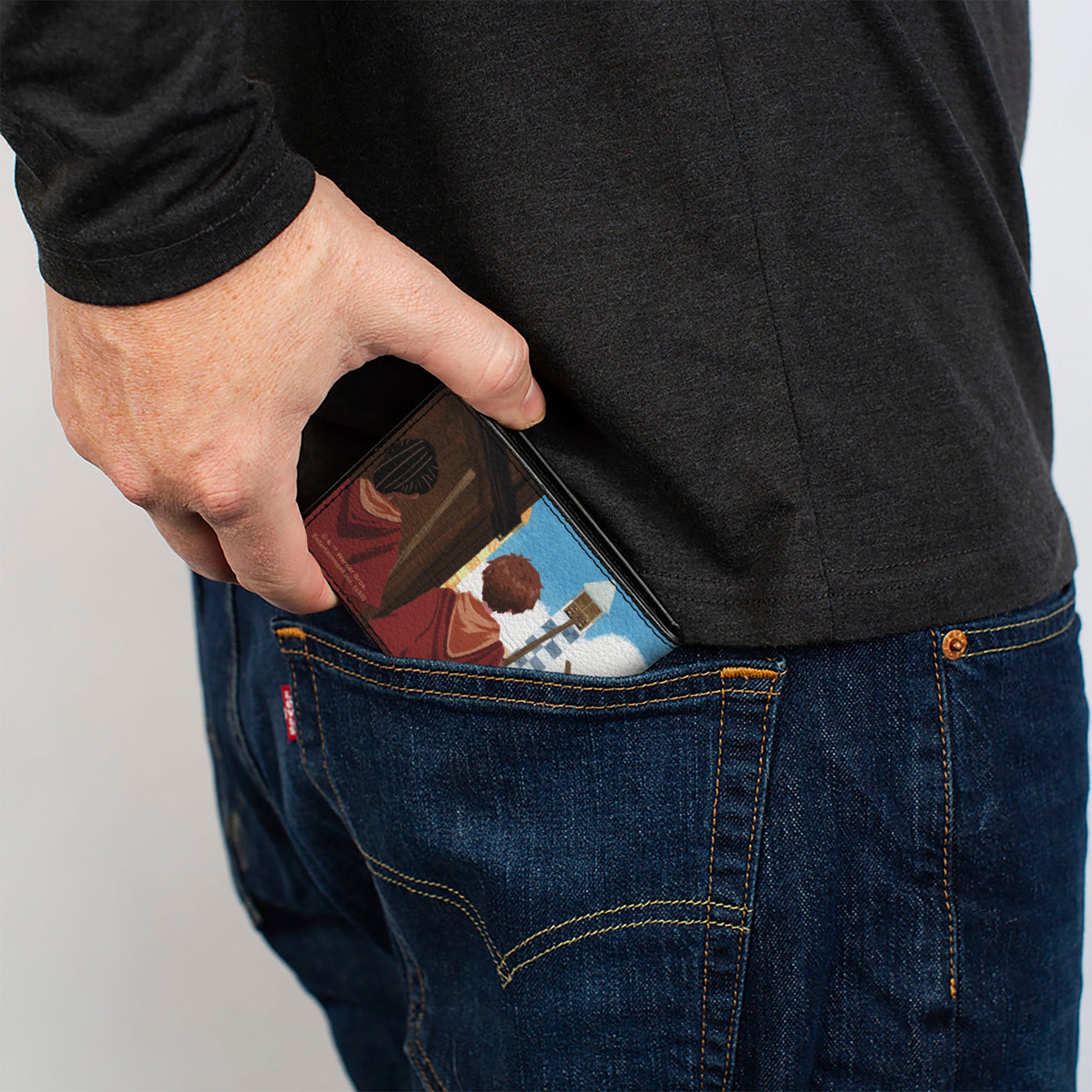 Bi-Fold Wallet - Harry Potter Quidditch Tunnel Scene Cartoon Bi-Fold Wallets Harry Potter