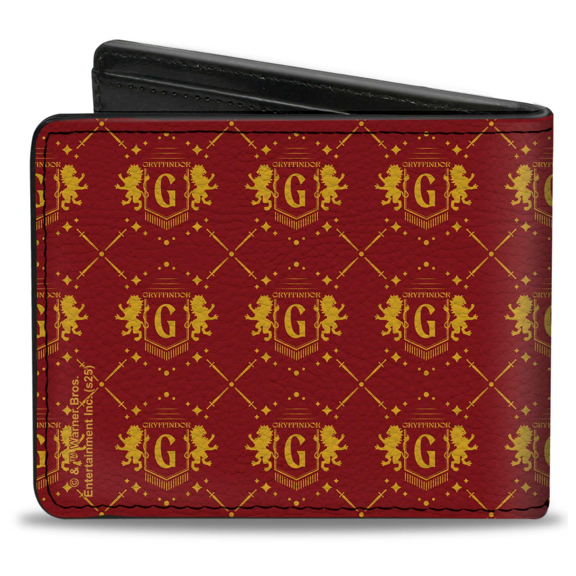 Bi-Fold Wallet - Harry Potter Gryffindor House Pride Banner Burgundy/Yellow Bi-Fold Wallets Harry Potter