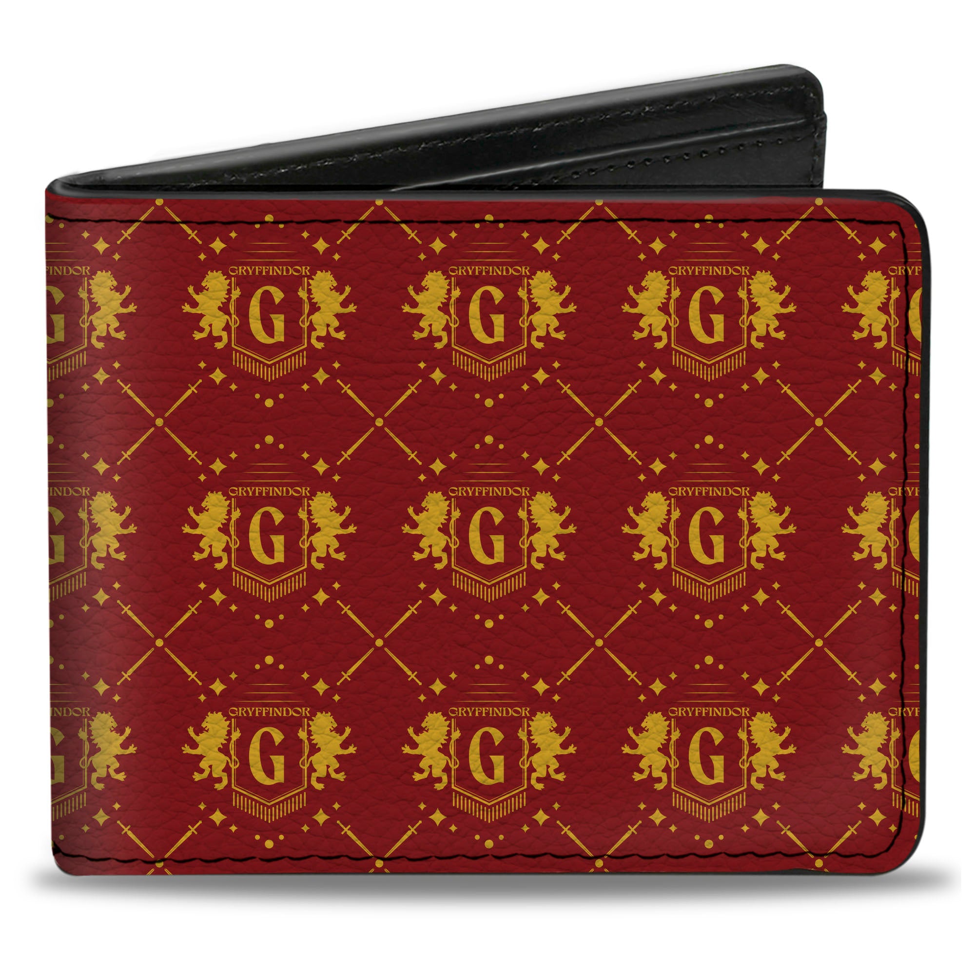 Bi-Fold Wallet - Harry Potter Gryffindor House Pride Banner Burgundy/Yellow Bi-Fold Wallets Harry Potter