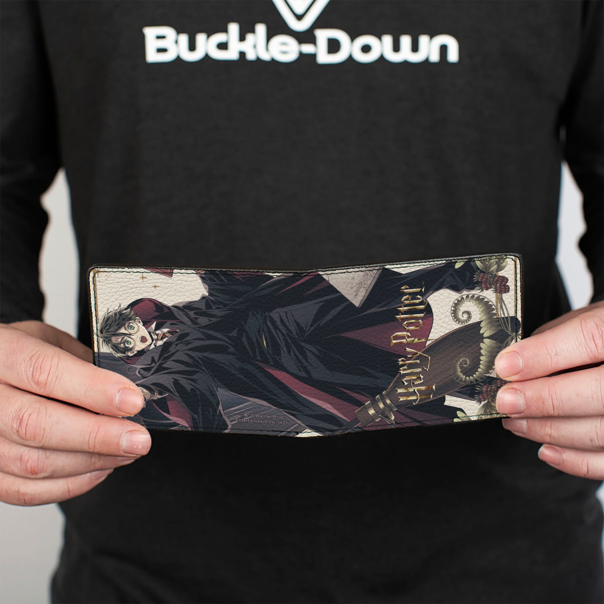 Bi-Fold Wallet - Harry Potter Spell Stylized Anime Cast Pose Bi-Fold Wallets Harry Potter
