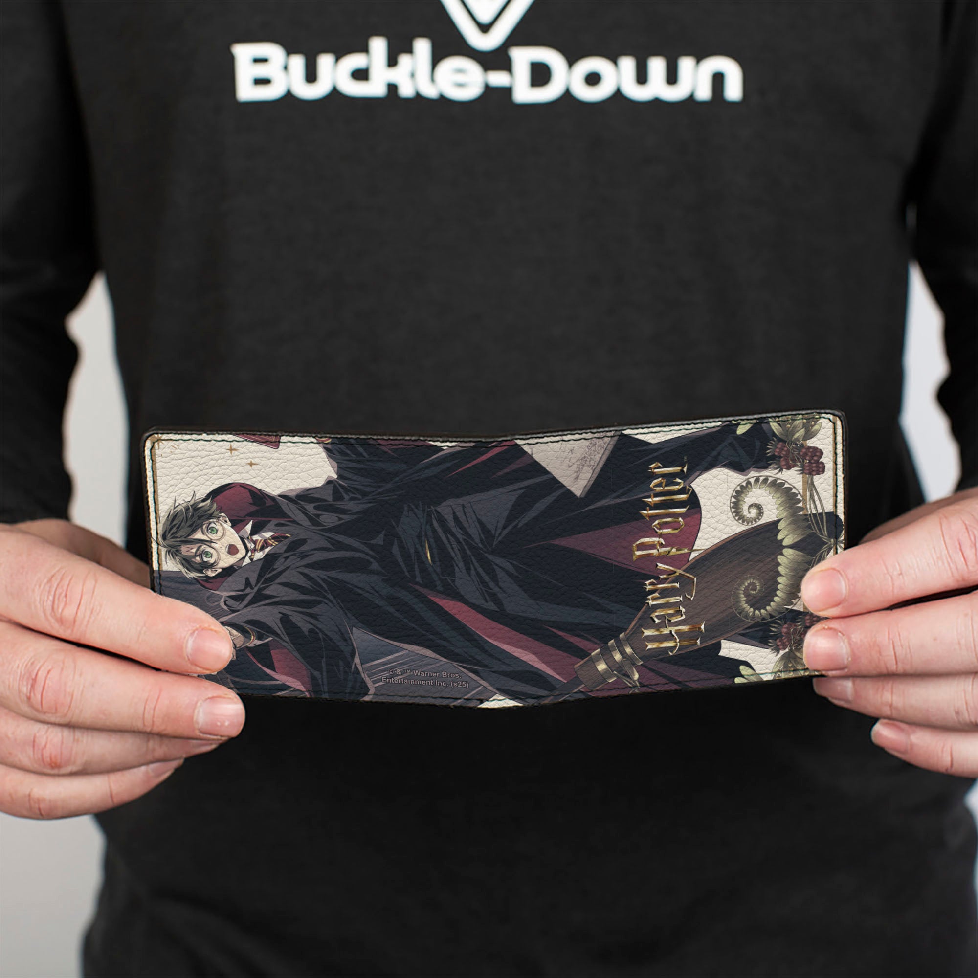 Bi-Fold Wallet - Harry Potter Spell Stylized Anime Cast Pose Bi-Fold Wallets Harry Potter