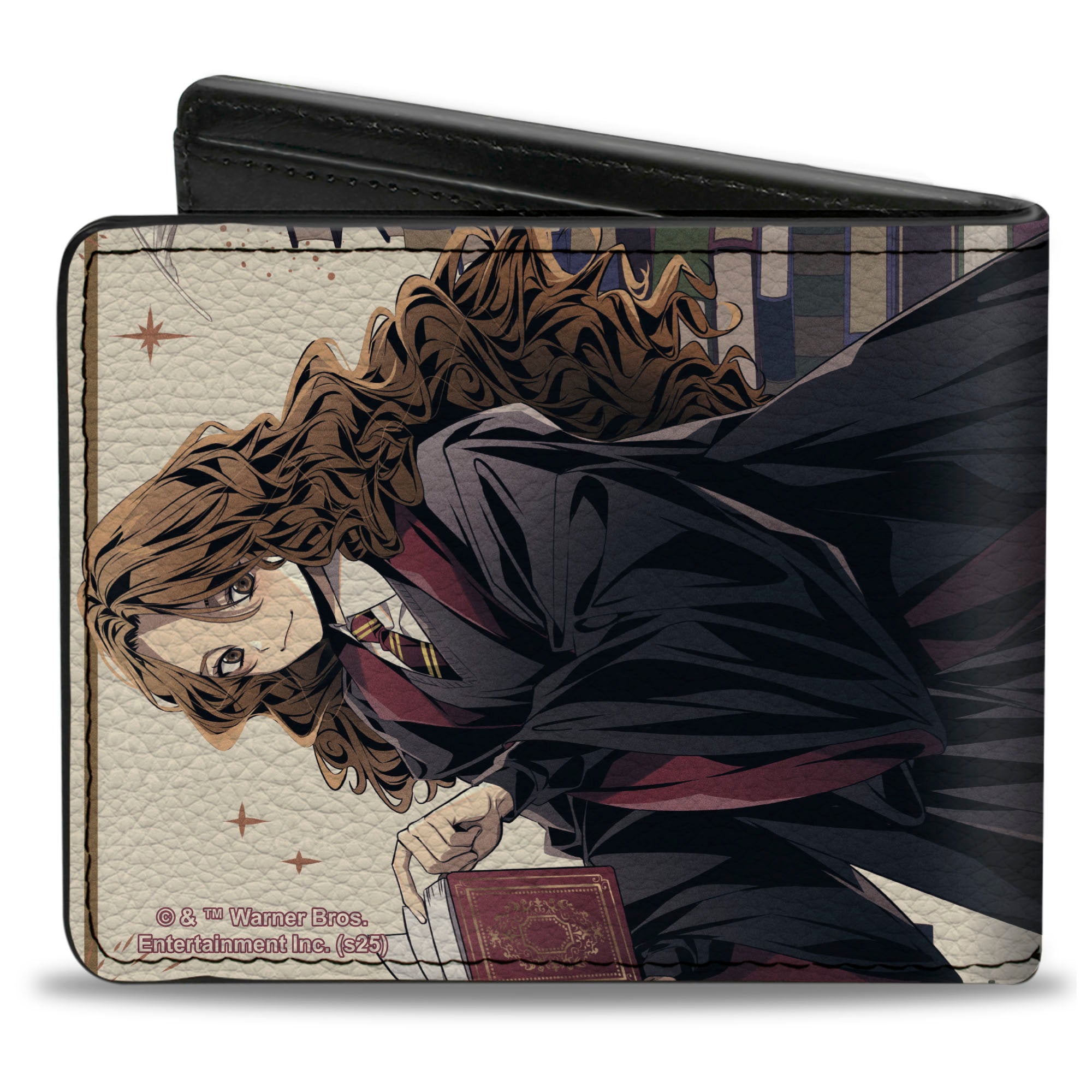 Bi-Fold Wallet - Hemione Granger Spell Book Stylized Anime Cast Pose Bi-Fold Wallets Harry Potter