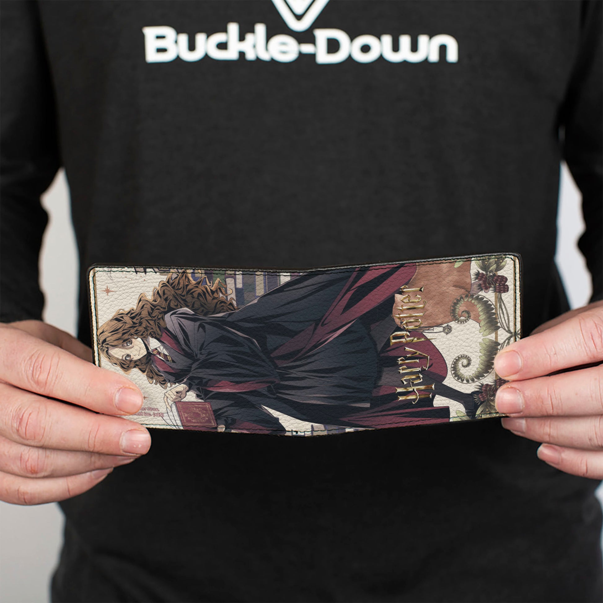 Bi-Fold Wallet - Hemione Granger Spell Book Stylized Anime Cast Pose Bi-Fold Wallets Harry Potter