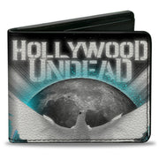 Bi-Fold Wallet - HOLLYWOOD UNDEAD New Empire Vol 1 Dove Black White Grays Teal Bi-Fold Wallets Hollywood Undead