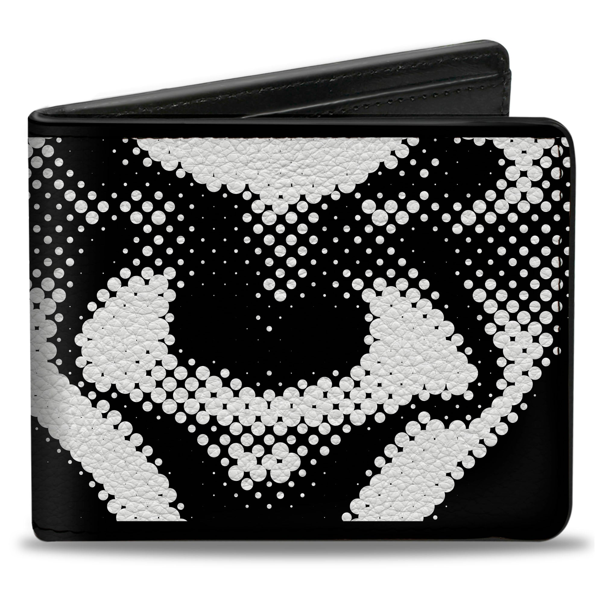 Bi-Fold Wallet - IT Pennywise Face Close-Up COME HOME Black/White Bi-Fold Wallets IT