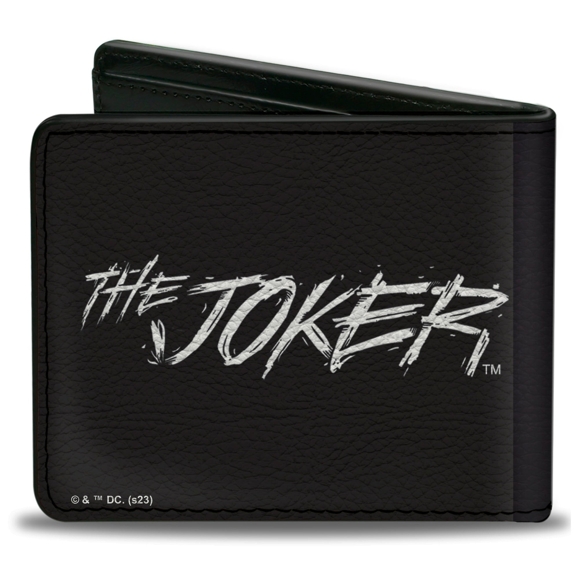 Bi-Fold Wallet - THE JOKER Smiling Face Sketch Black/White Bi-Fold Wallets DC Comics