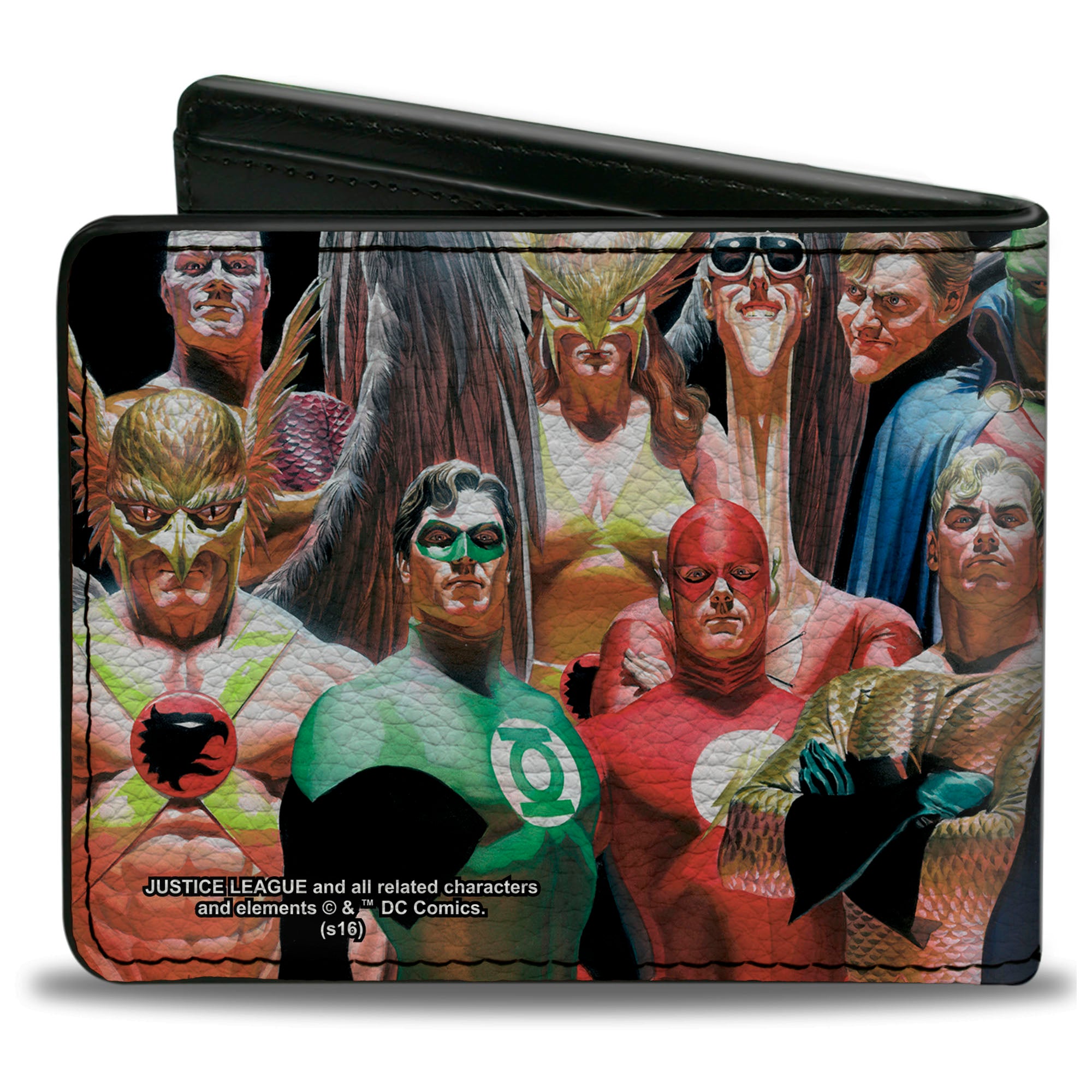Bi-Fold Wallet - Justice League Justice #1 Volume 1 18-Character Cover Pose Bi-Fold Wallets DC Comics